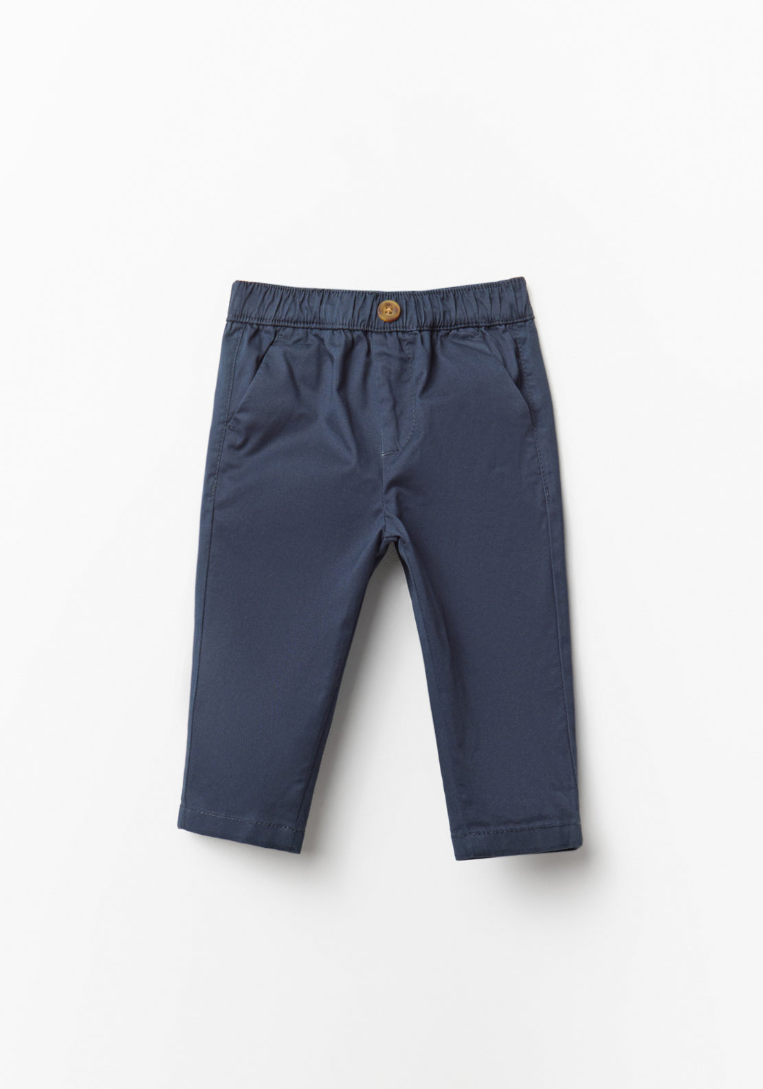 Basic Comfort Chino Trousers - Blue