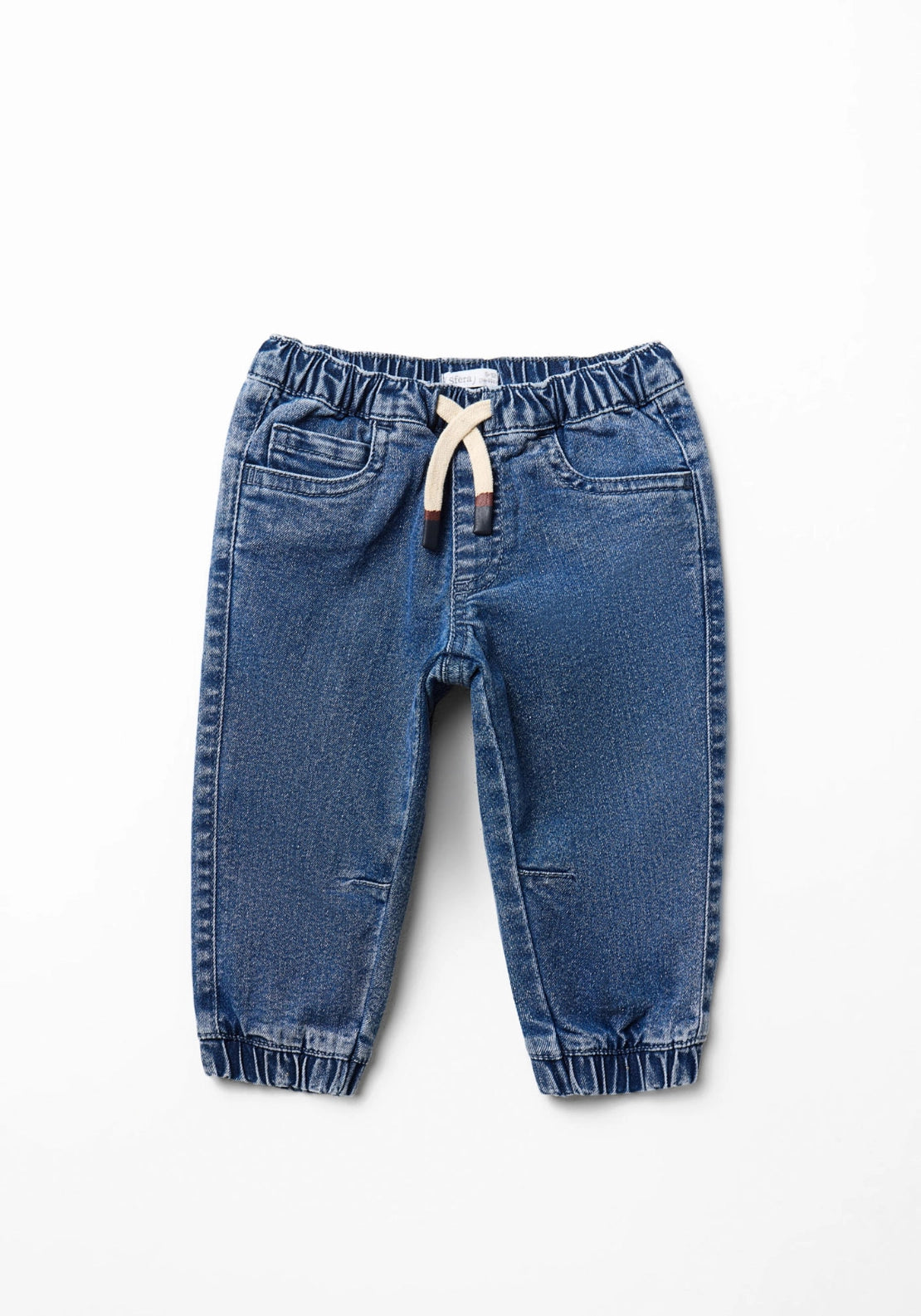 Comfort Fit Jogger Jeans - Denim Light Blue
