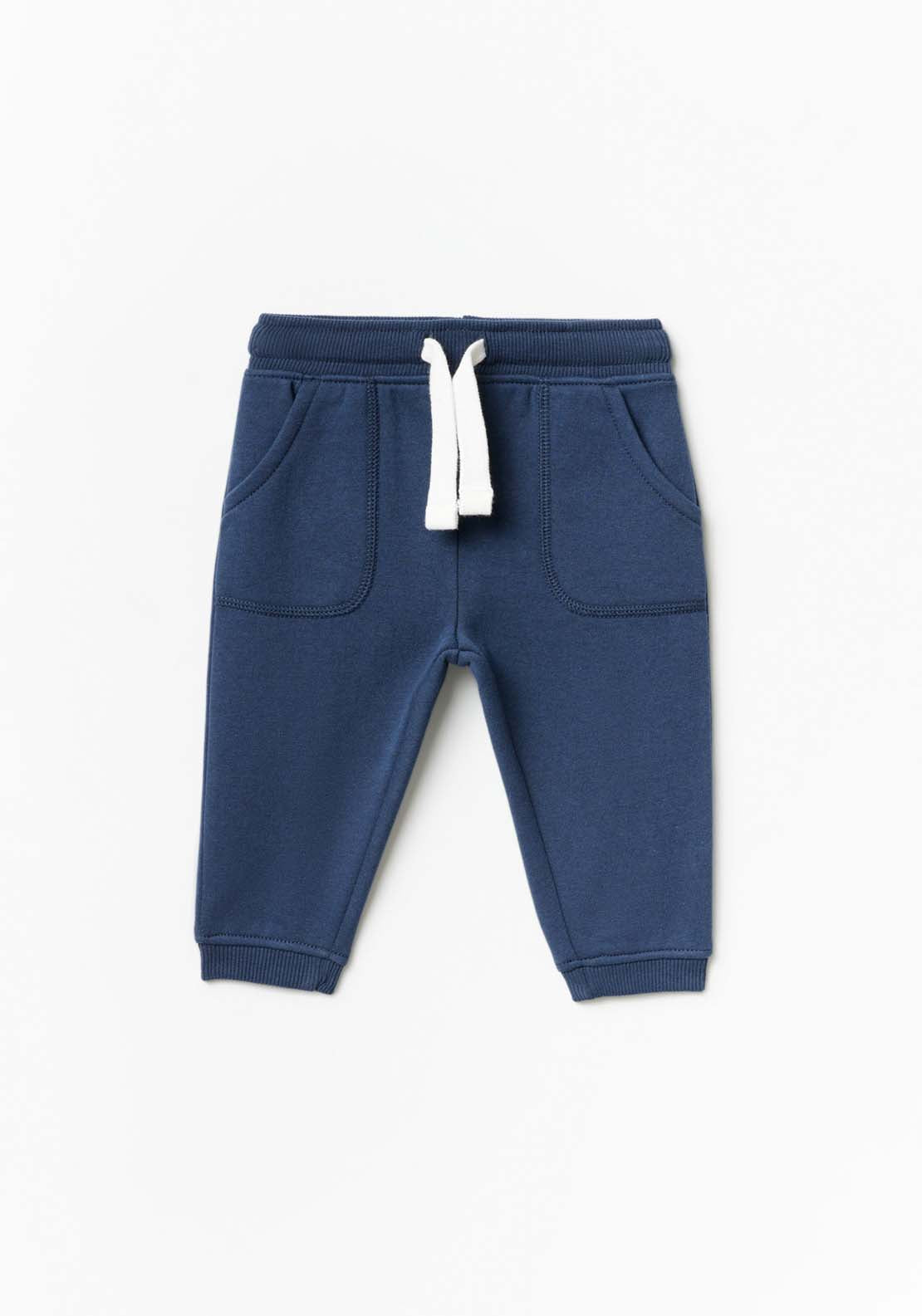 Sfera Basic Joggers With Pockets - Navy 1 Shaws Department Stores