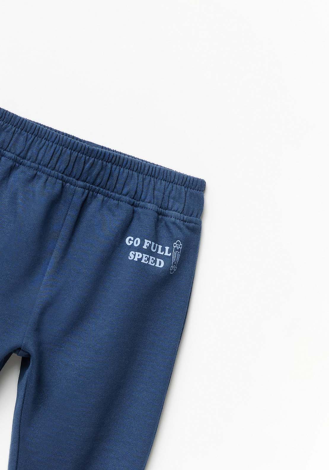 Sfera Baby Boy Basic Jog - Navy 3 Shaws Department Stores