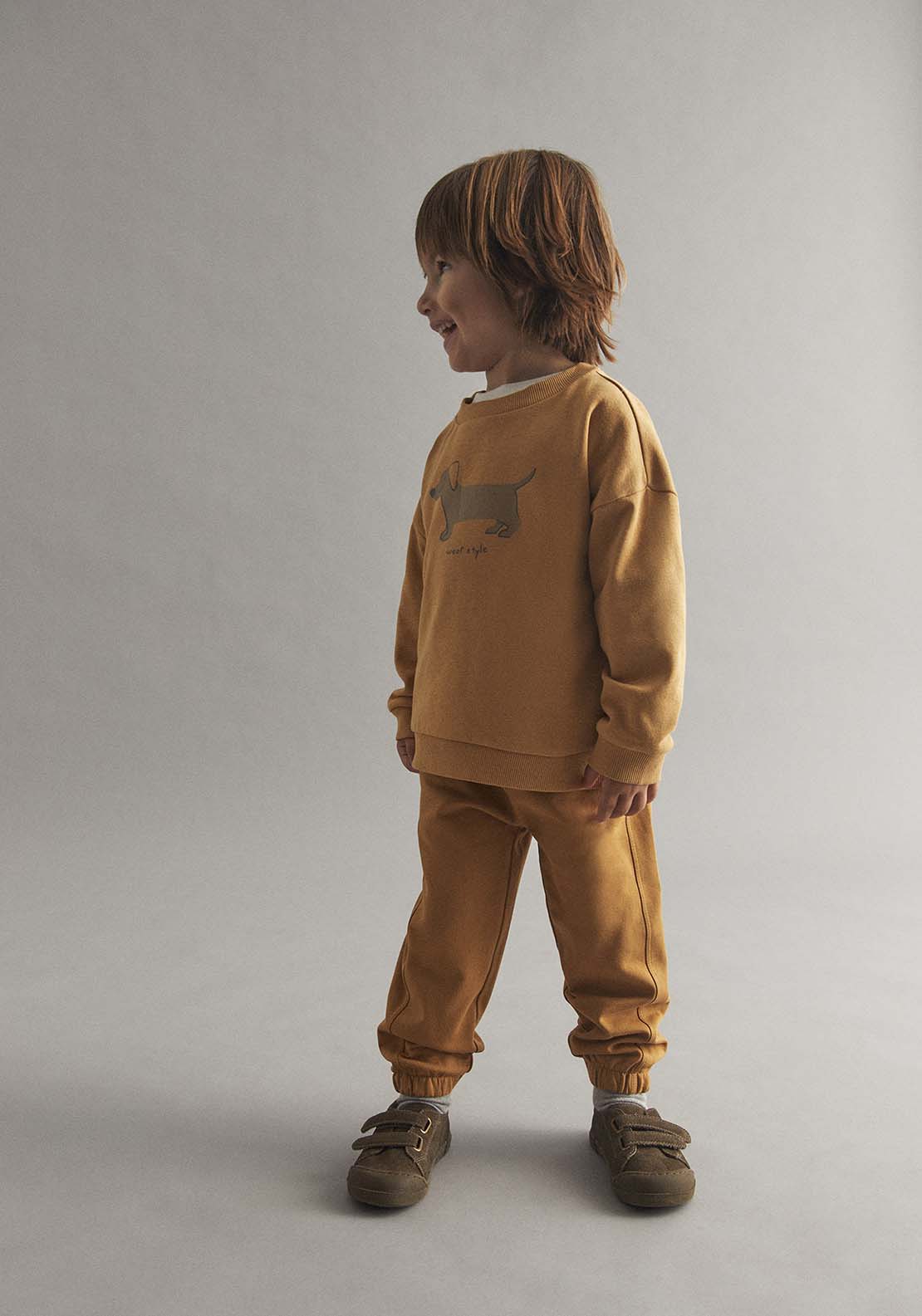 Basic Joggers - Reddish Brown