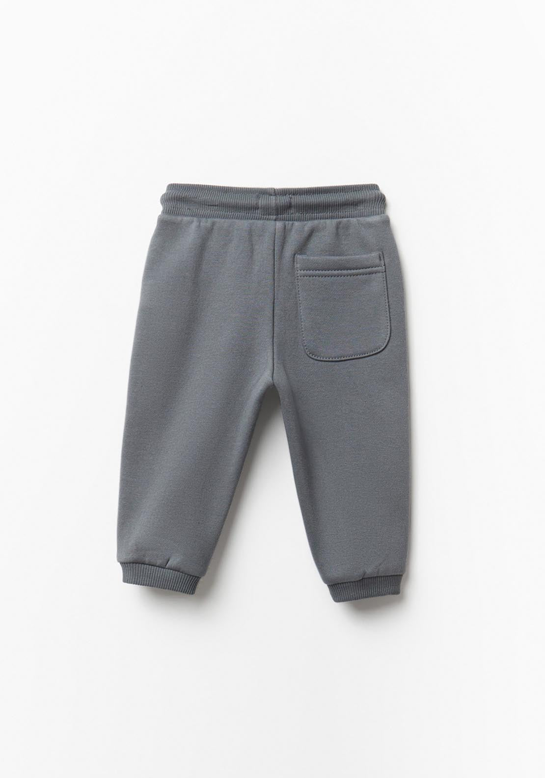 Sfera Fleece Jogger with Pockets - Grey 2 Shaws Department Stores