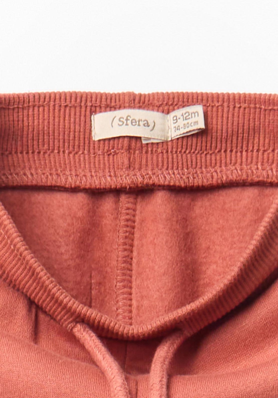 Sfera Fleece Jogger with Pockets - Red 4 Shaws Department Stores