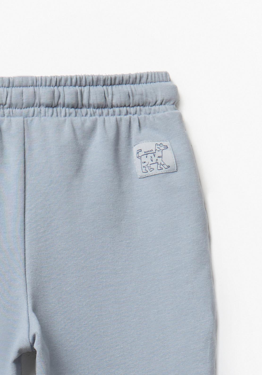 Sfera Terry Joggers With Drawstring - Blue 4 Shaws Department Stores