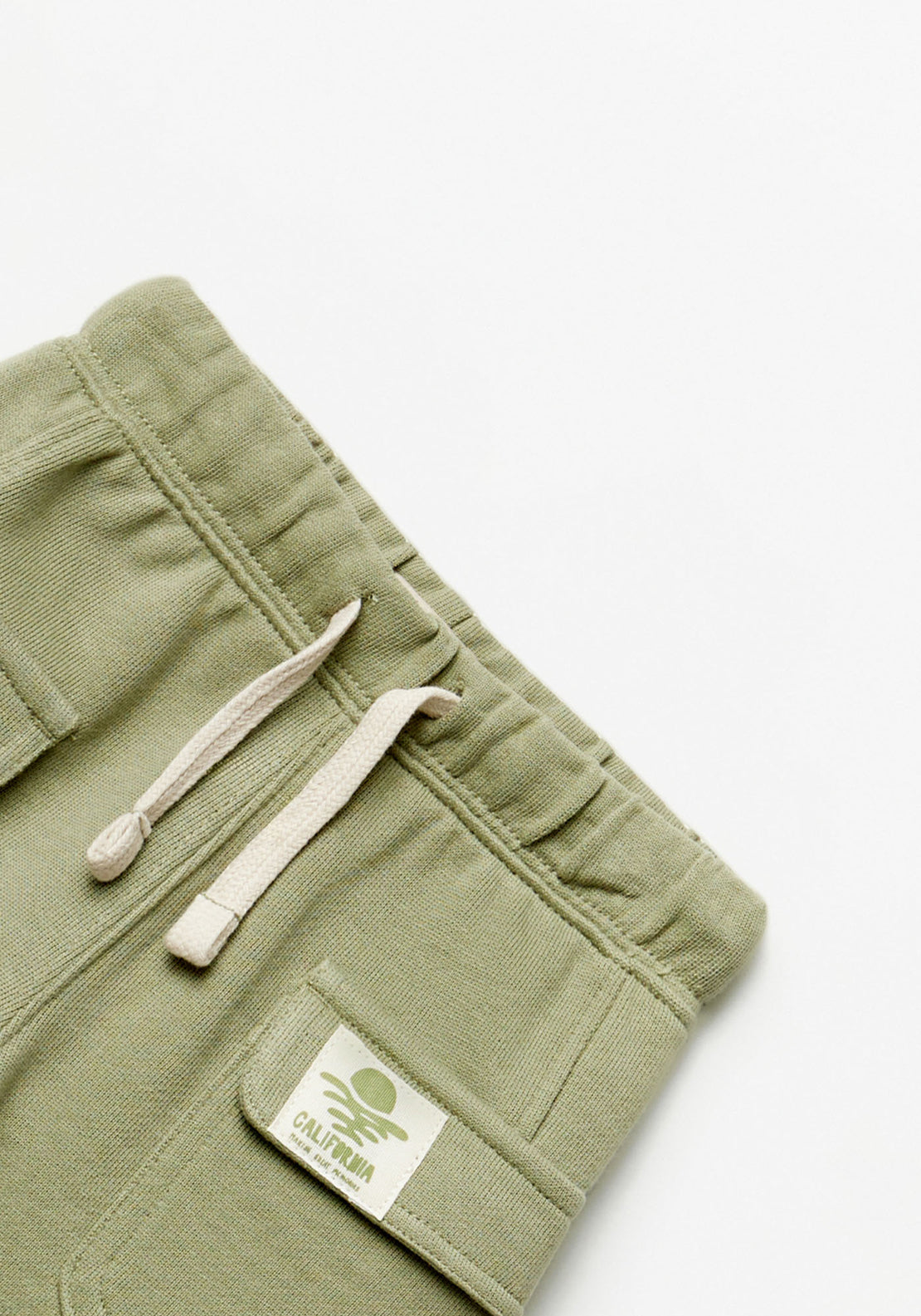 Sfera Terry cargo Bermuda shorts - Green 3 Shaws Department Stores