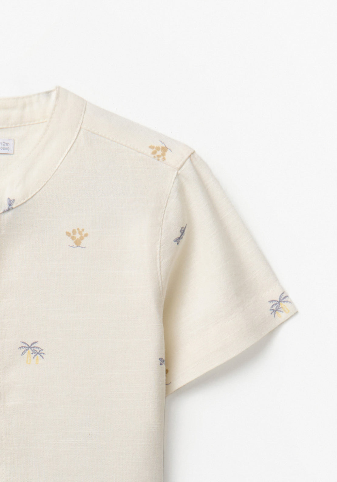 Animal Print Shirt - White