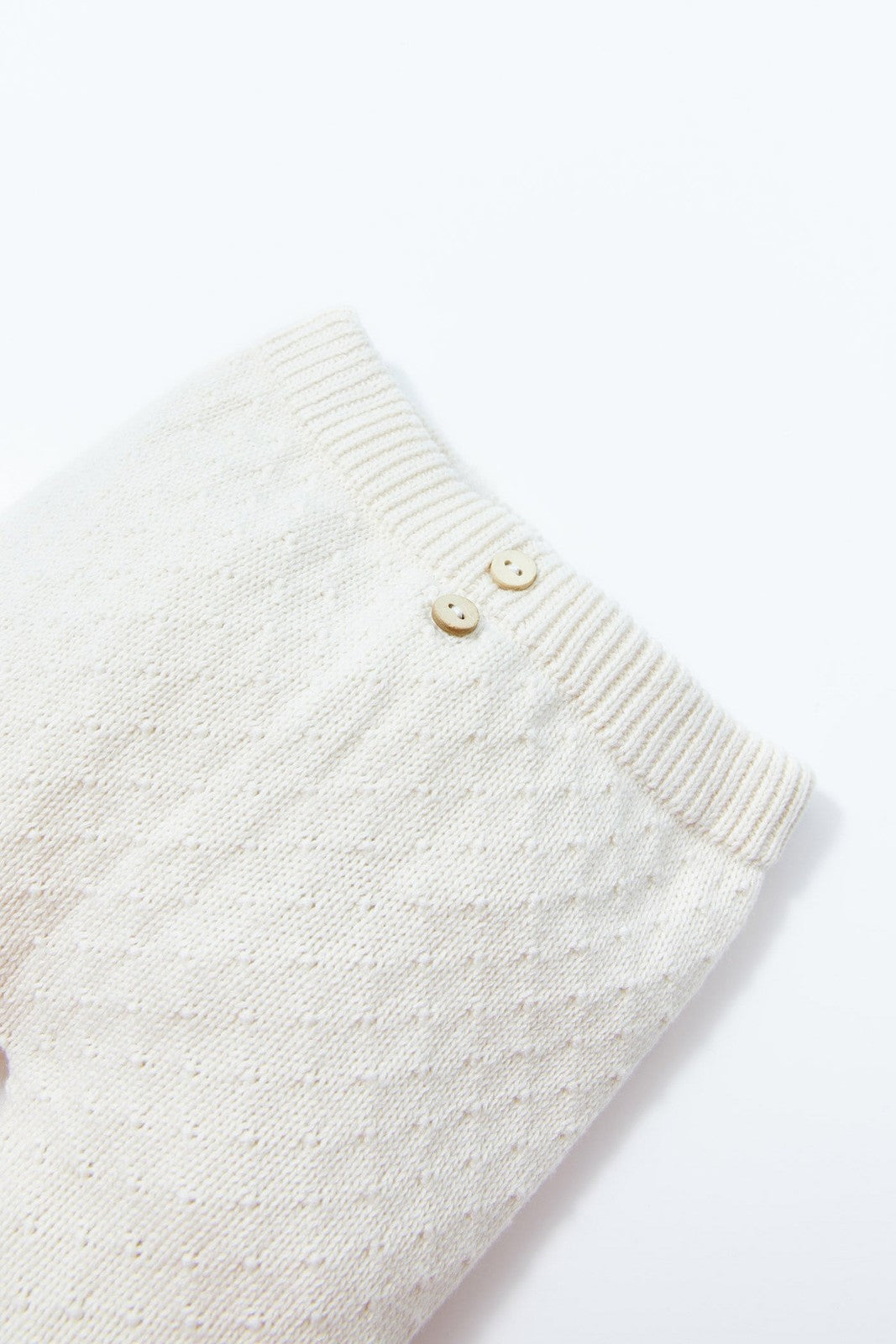 Sfera Cotton baby trousers - White 5 Shaws Department Stores