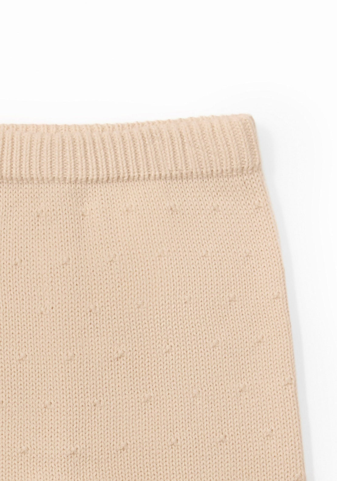 Cotton Footless Leggings - Cream