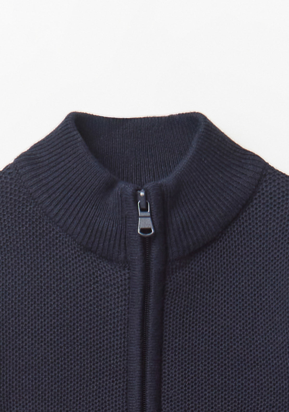 Zip Cardigan - Blue