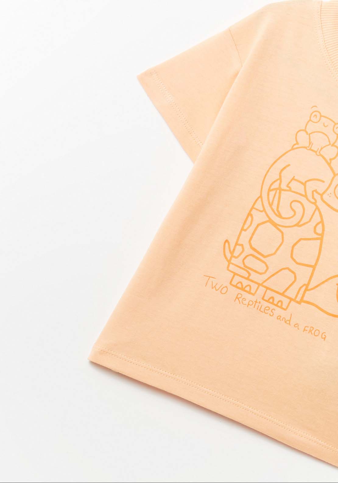 Sfera Turtle T-Shirt - Orange 3 Shaws Department Stores