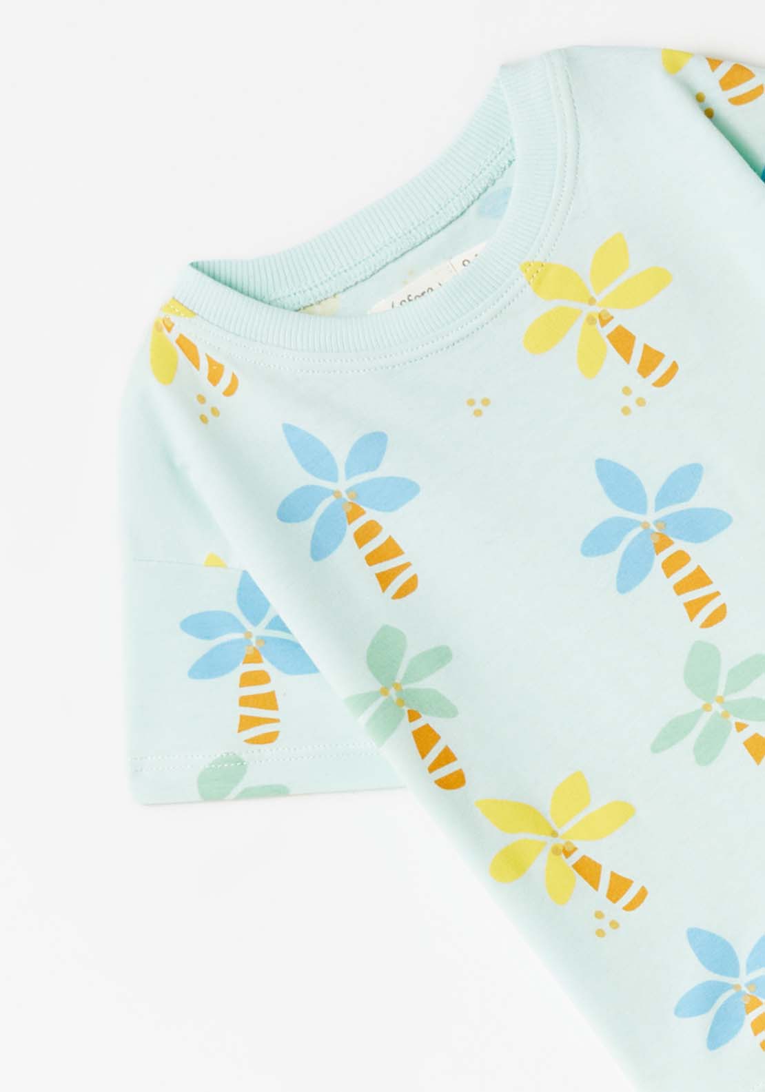 Sfera Palm Tree T-Shirt - Green 2 Shaws Department Stores