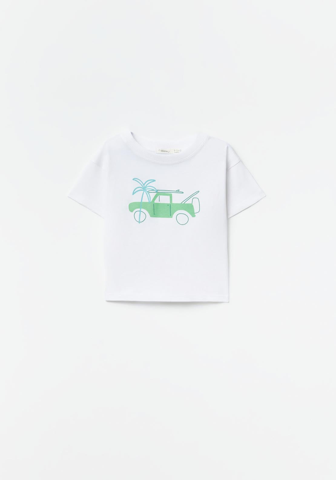 Sfera Off-Road Vehicle T-Shirt - White 1 Shaws Department Stores