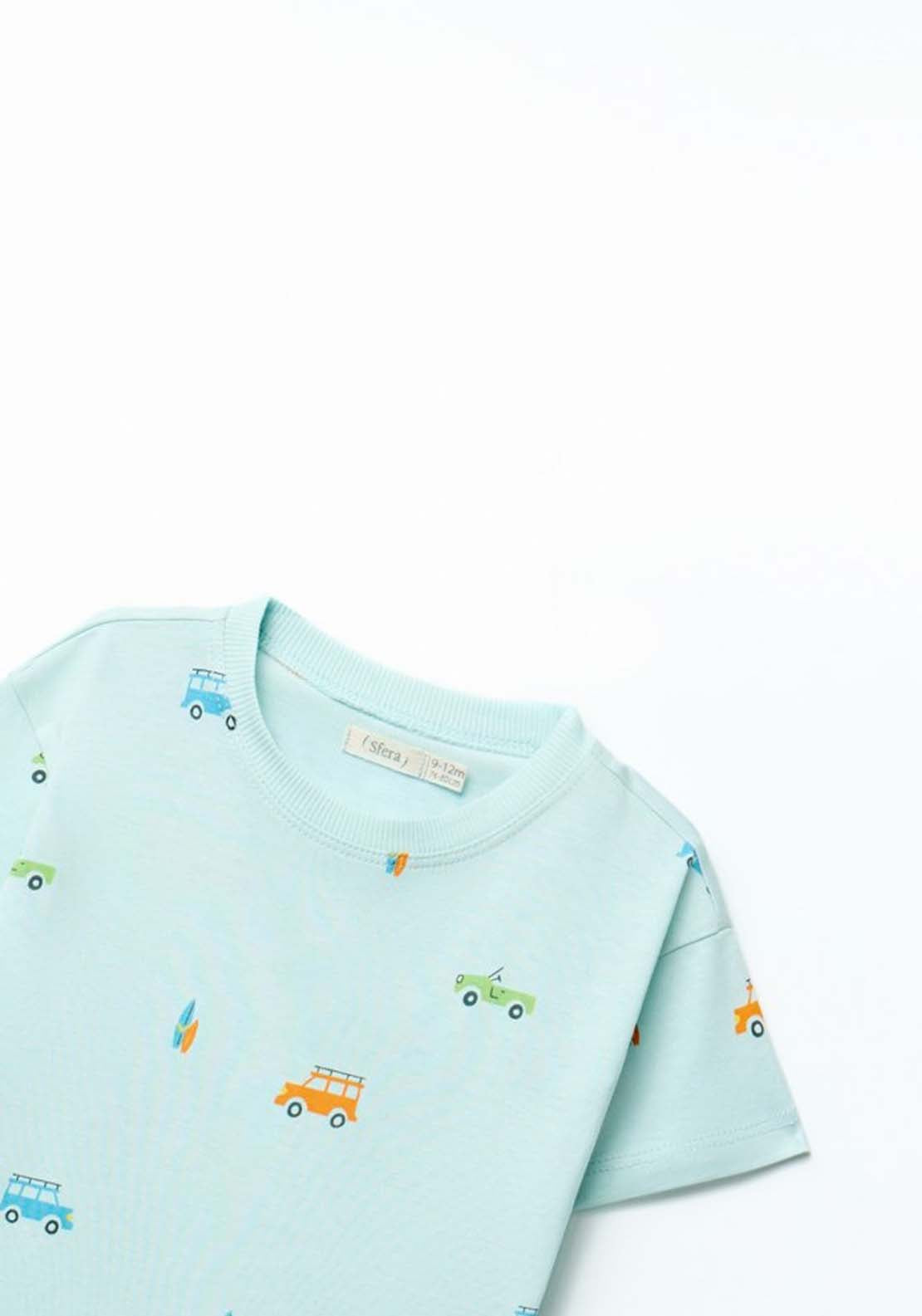 Car T-Shirt - Green
