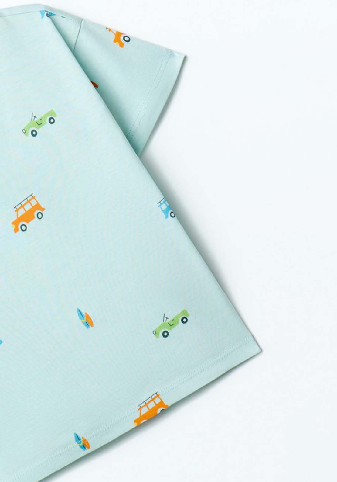 Car T-Shirt - Green