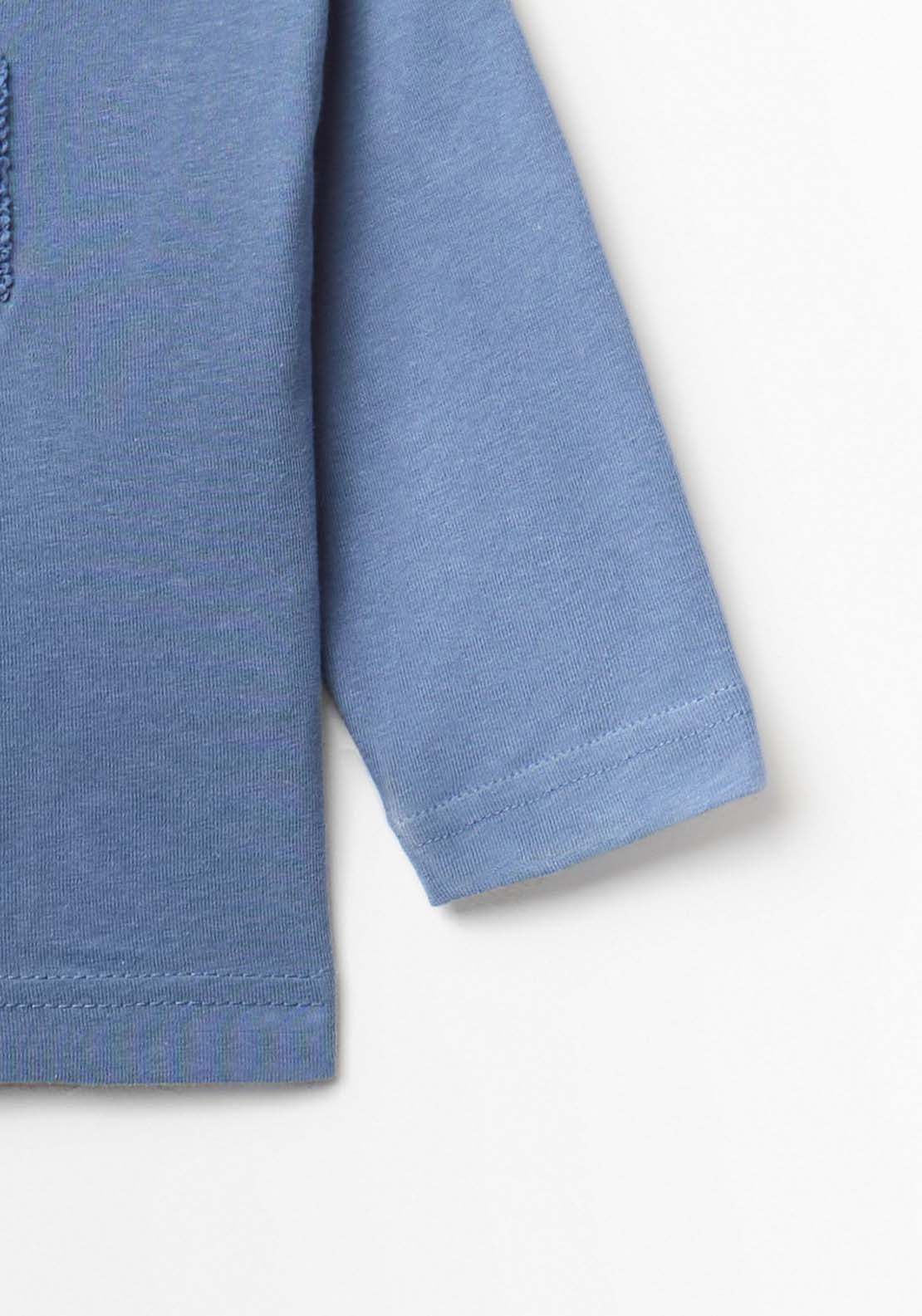 Patch T-Shirt - Blue