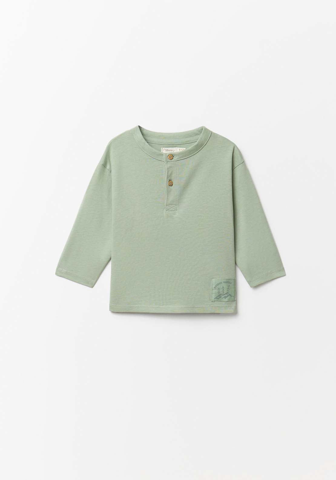 Henley T-Shirt - Green
