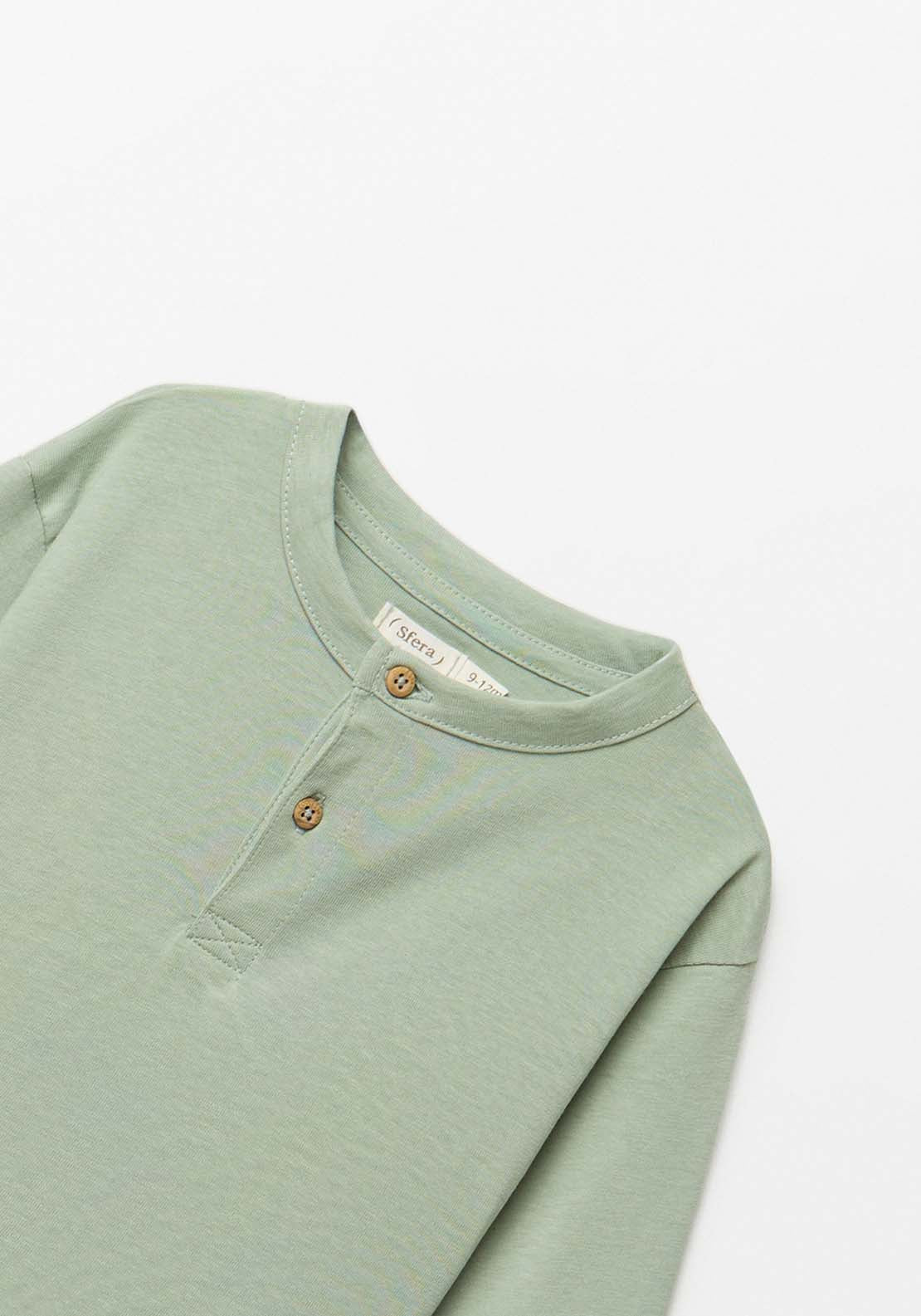 Henley T-Shirt - Green