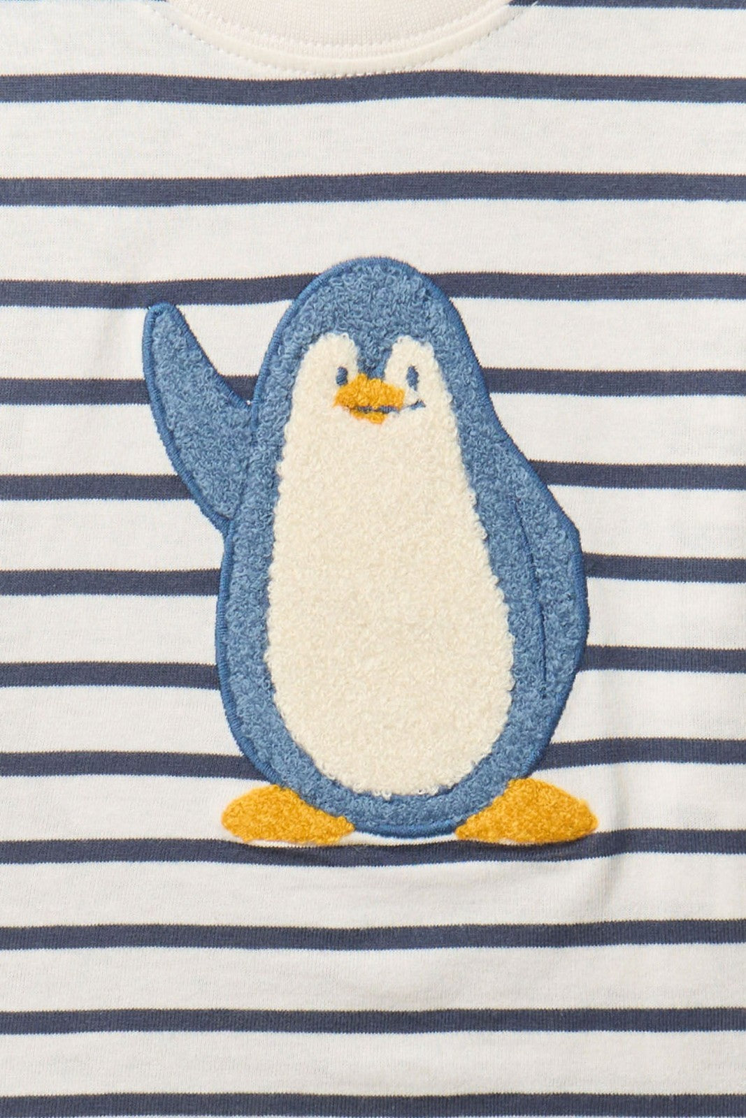 Penguin Striped Long Sleeved T-Shirt - Blue
