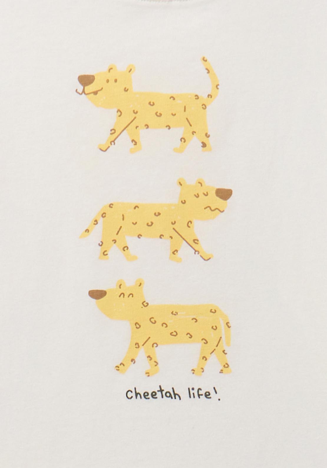 Cheetah T-shirt - White