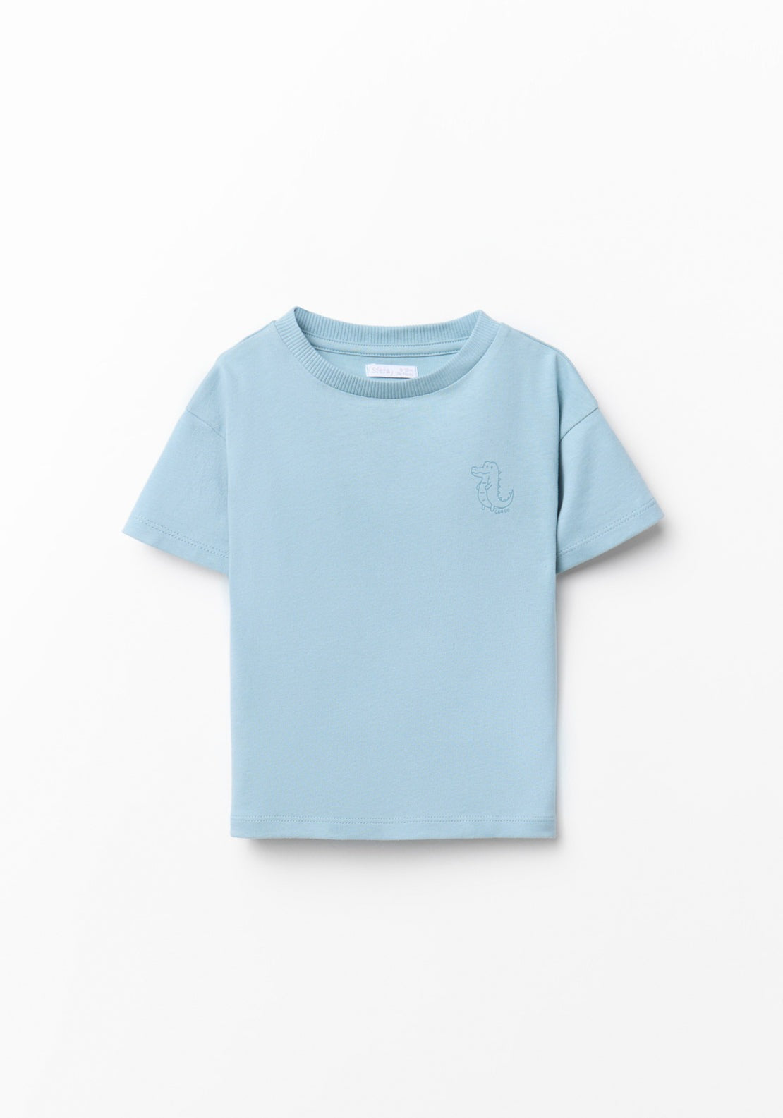Plain Basic T-Shirt - Blue