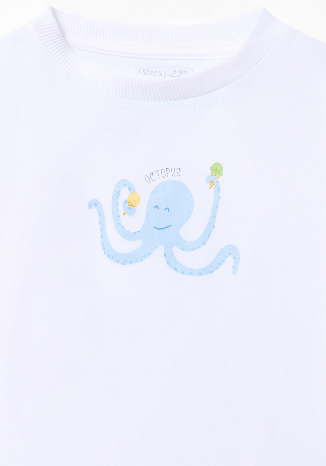 Octopus T-Shirt - White