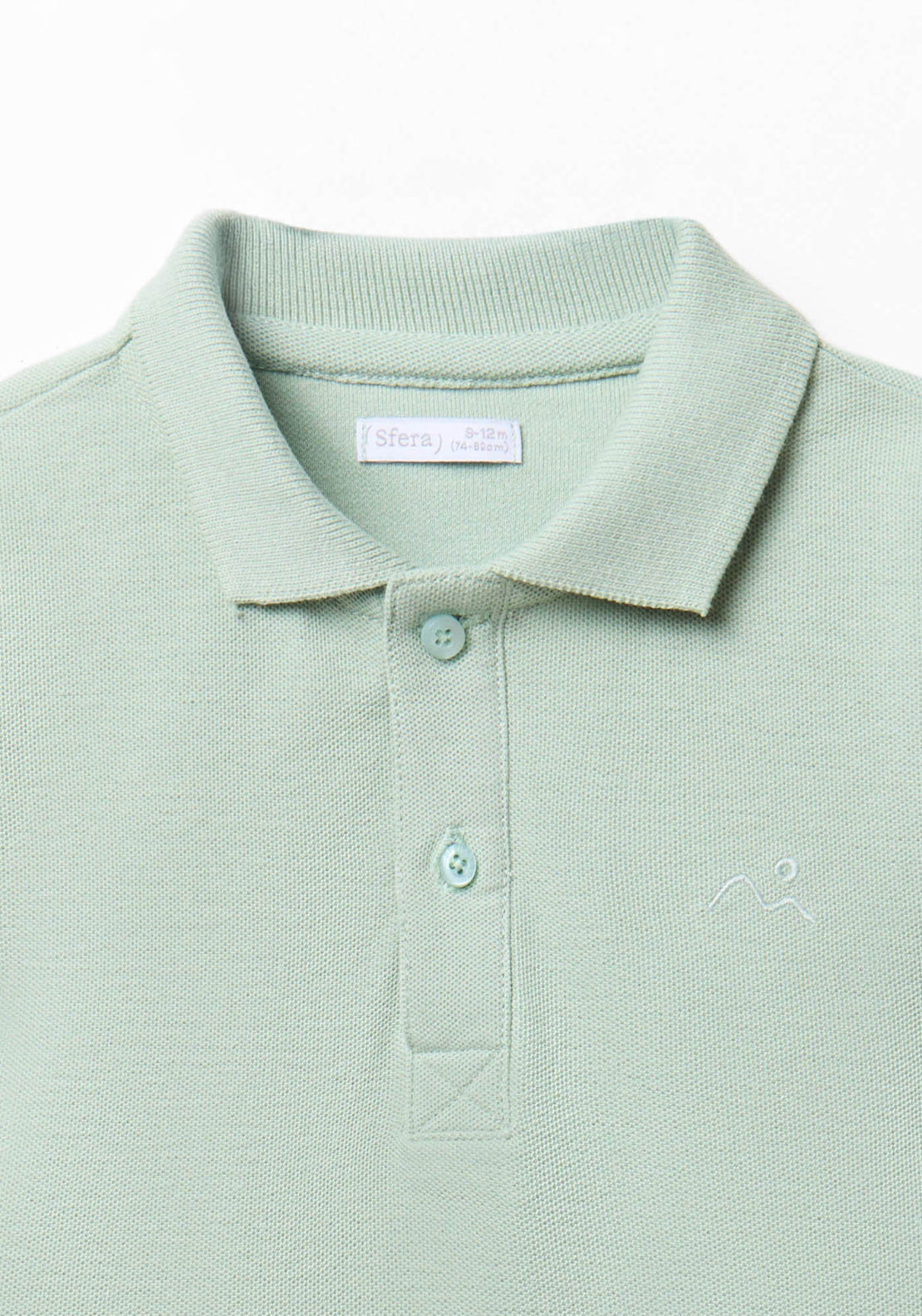 Solid Colour Polo Shirt - Green