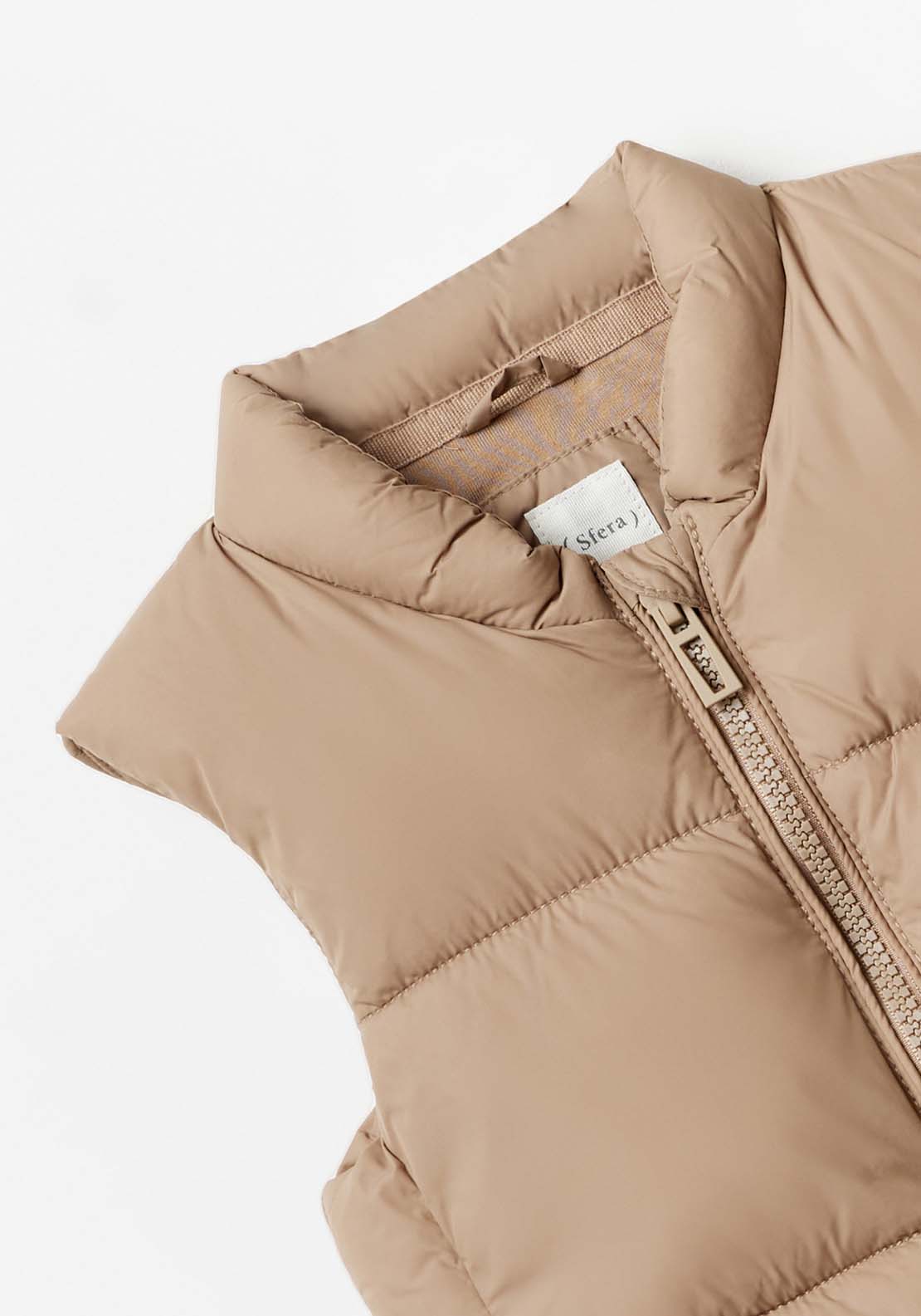 Sfera Baby Boy Plain Gilet - Brown 6 Shaws Department Stores