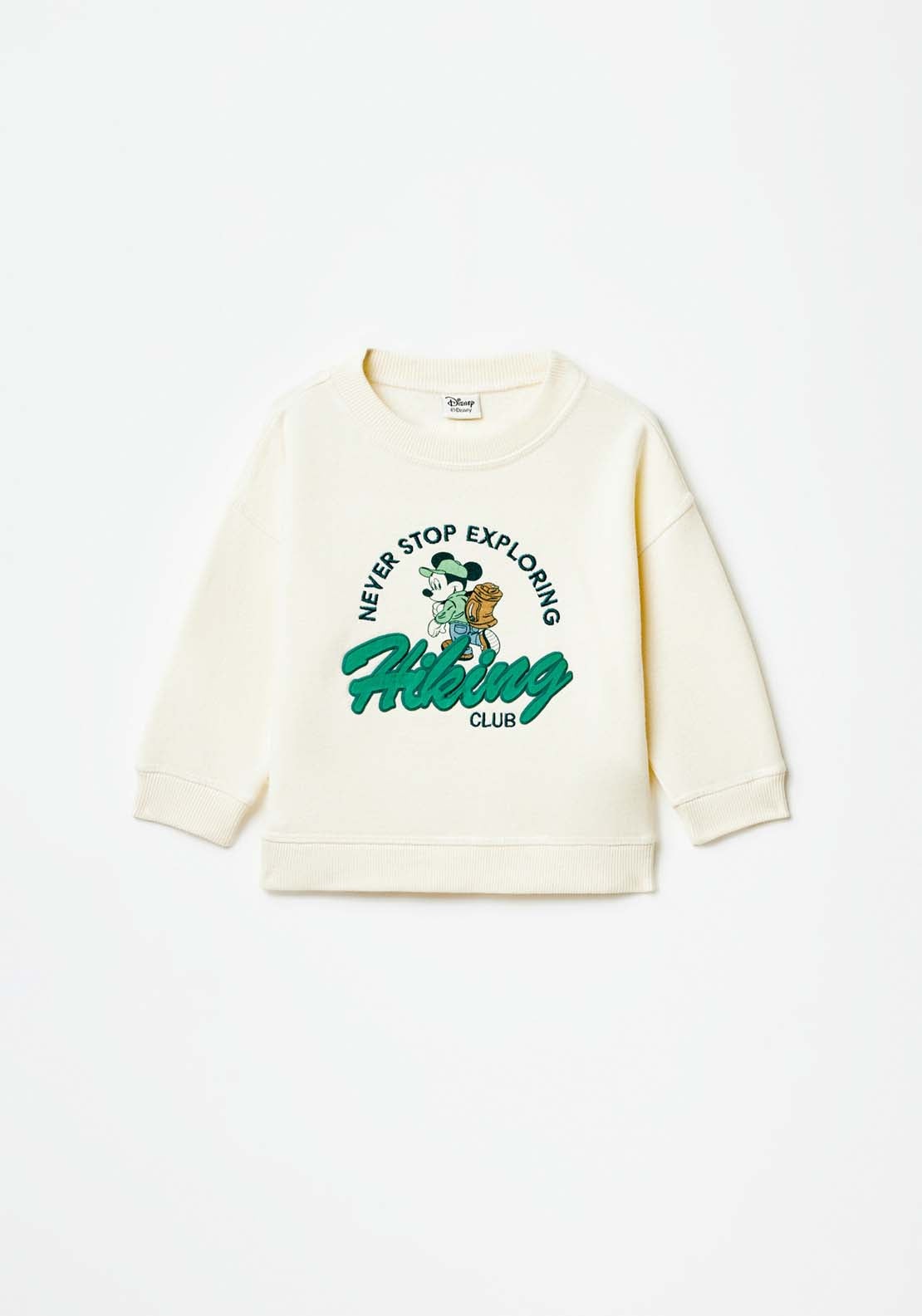 Sfera Long Sleeve Mickey Hiking Jumper - White 5 Shaws Department Stores