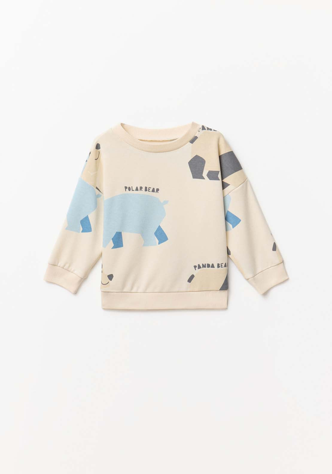 Bears Sweatshirt - Cream