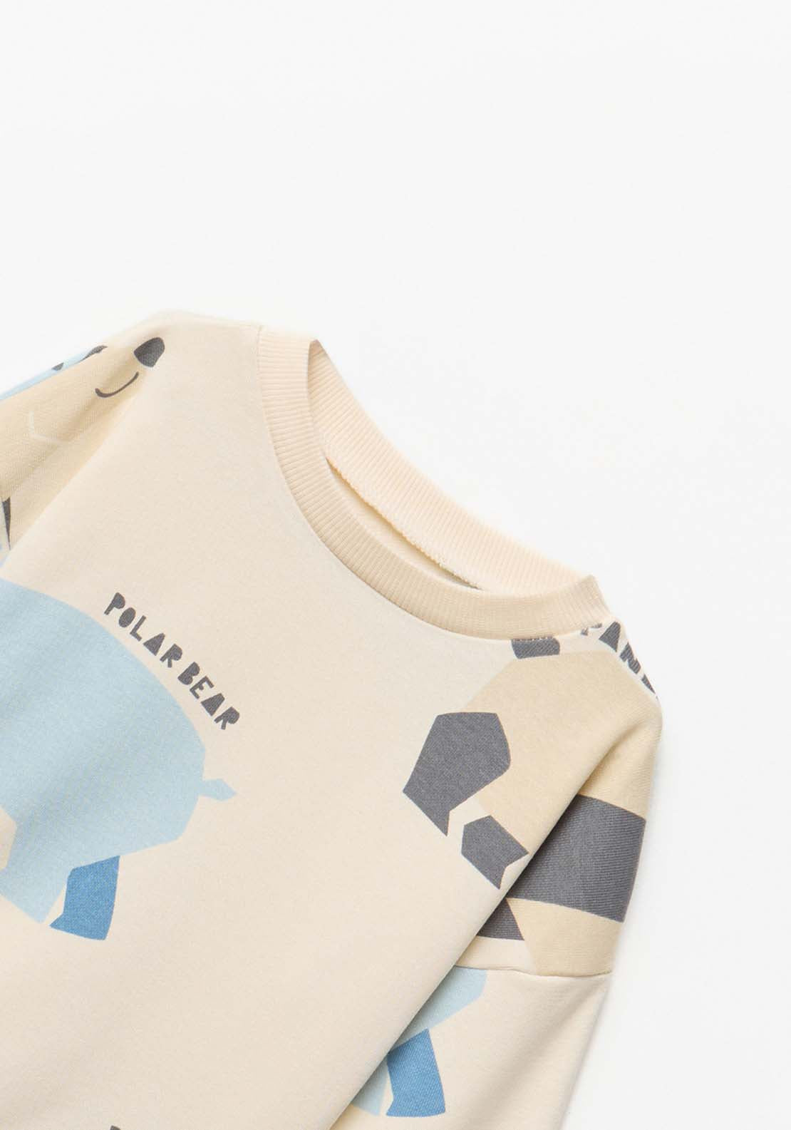 Bears Sweatshirt - Cream