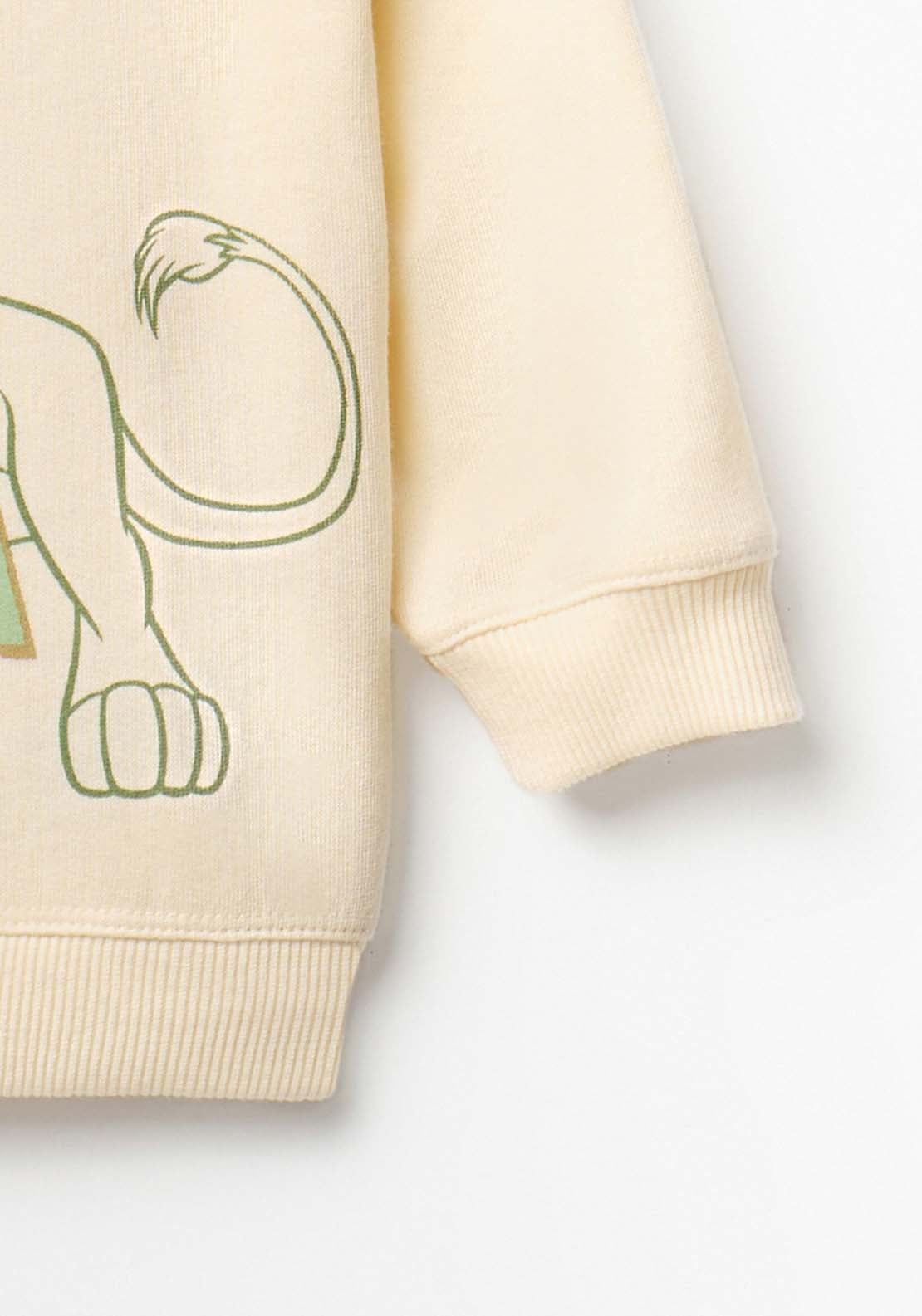 Lion King Sweatshirt - White