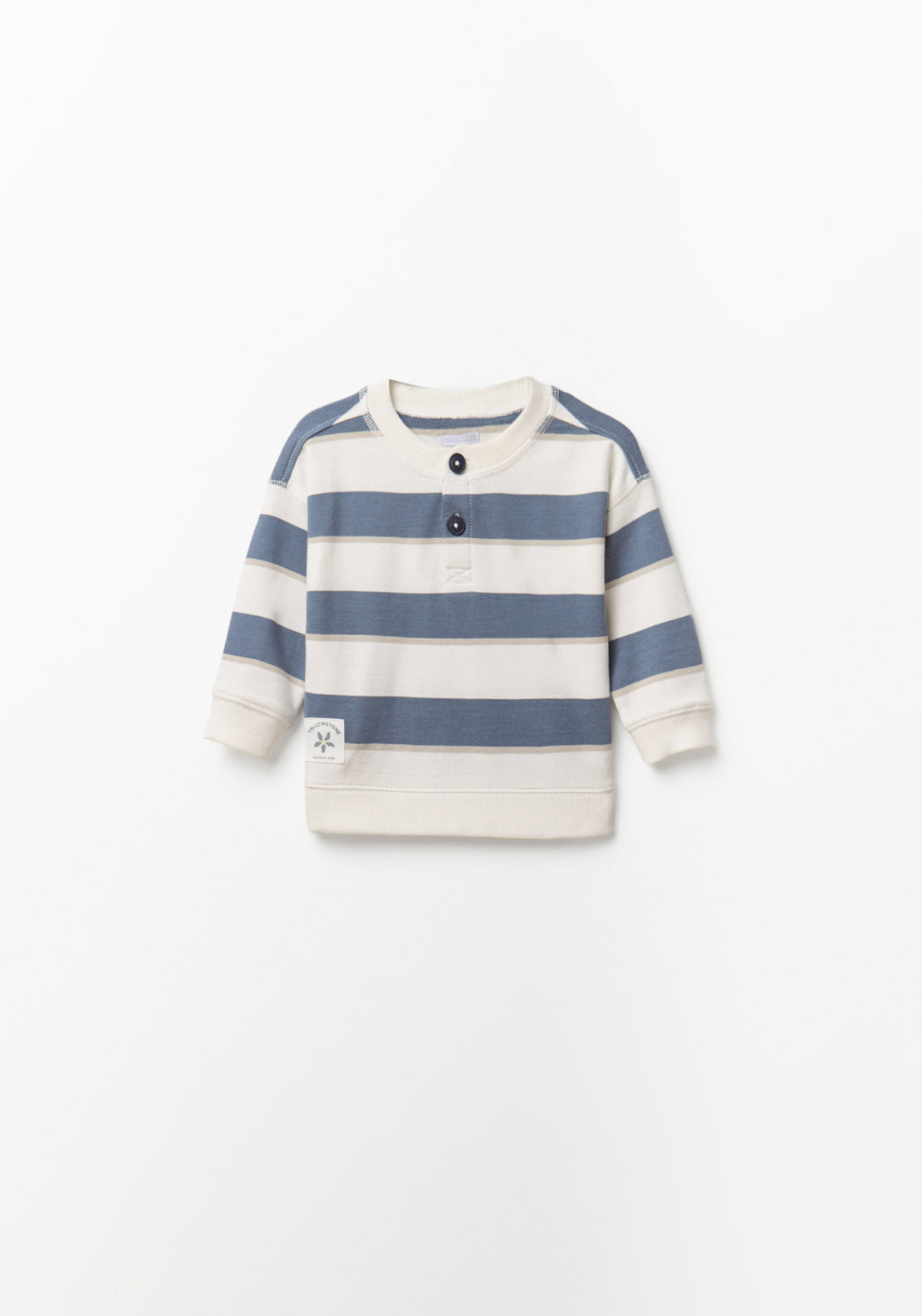 Striped Sweatshirt - White
