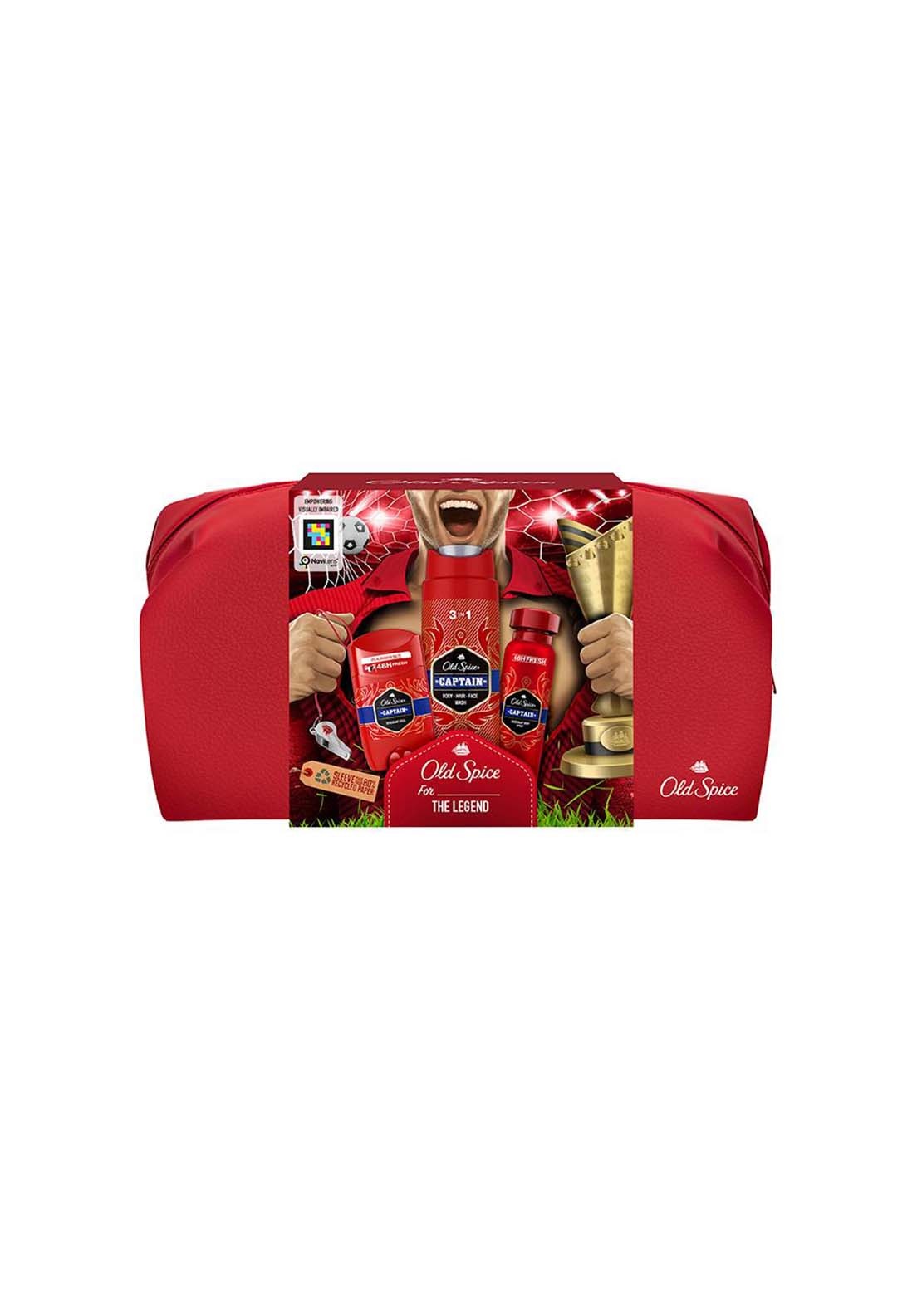 Old Spice Travel Bag - Footballer Gift Set 1 Shaws Department Stores