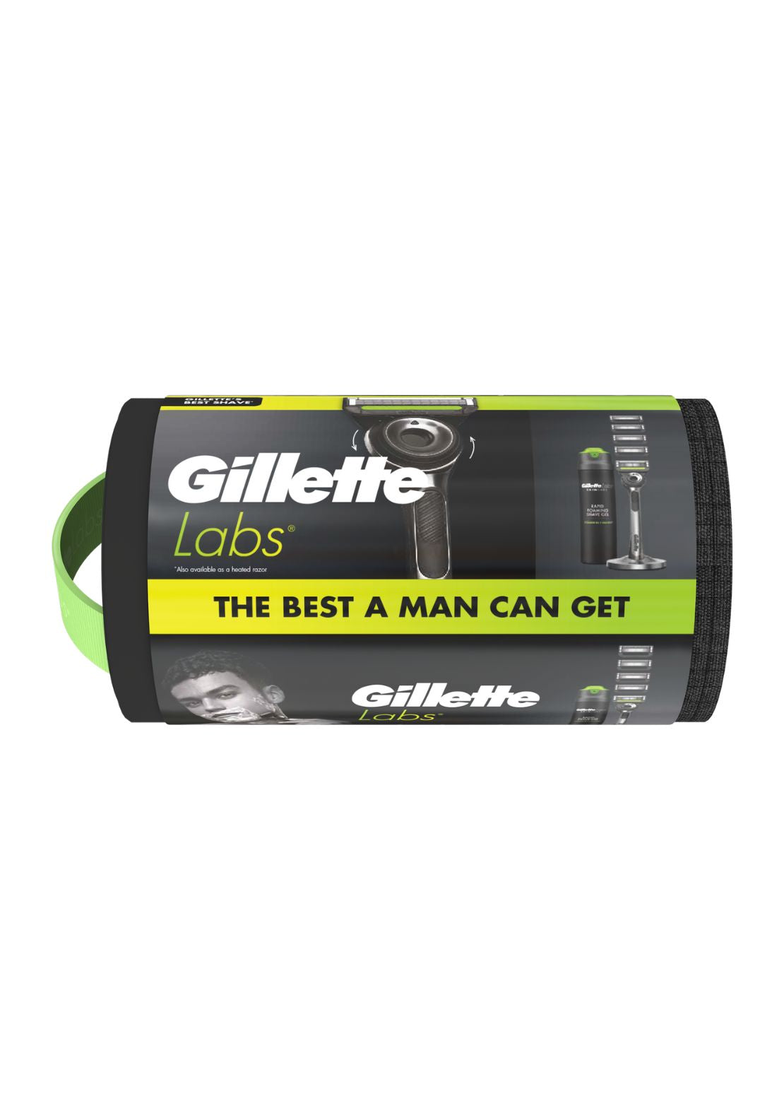 Gillette Labs Razor, 5 Blades & Shave Gel Washbag 1 Shaws Department Stores