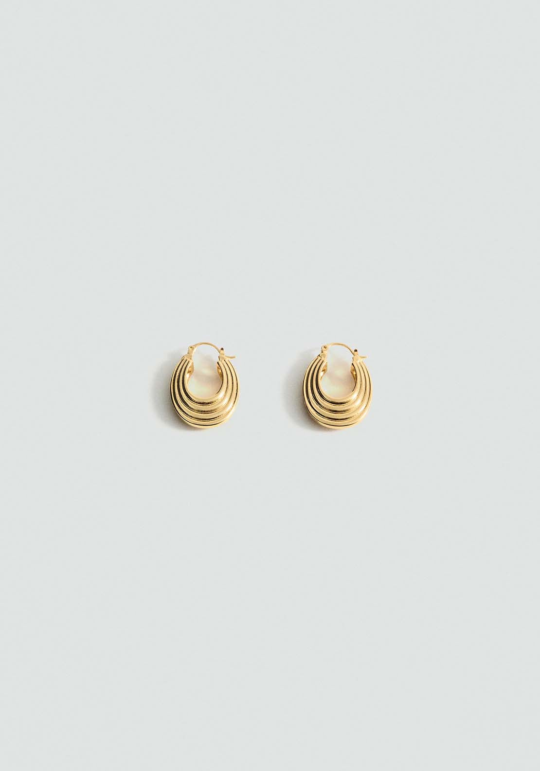 Mango Earrings Fabiana - Gold 1 Shaws Department Stores