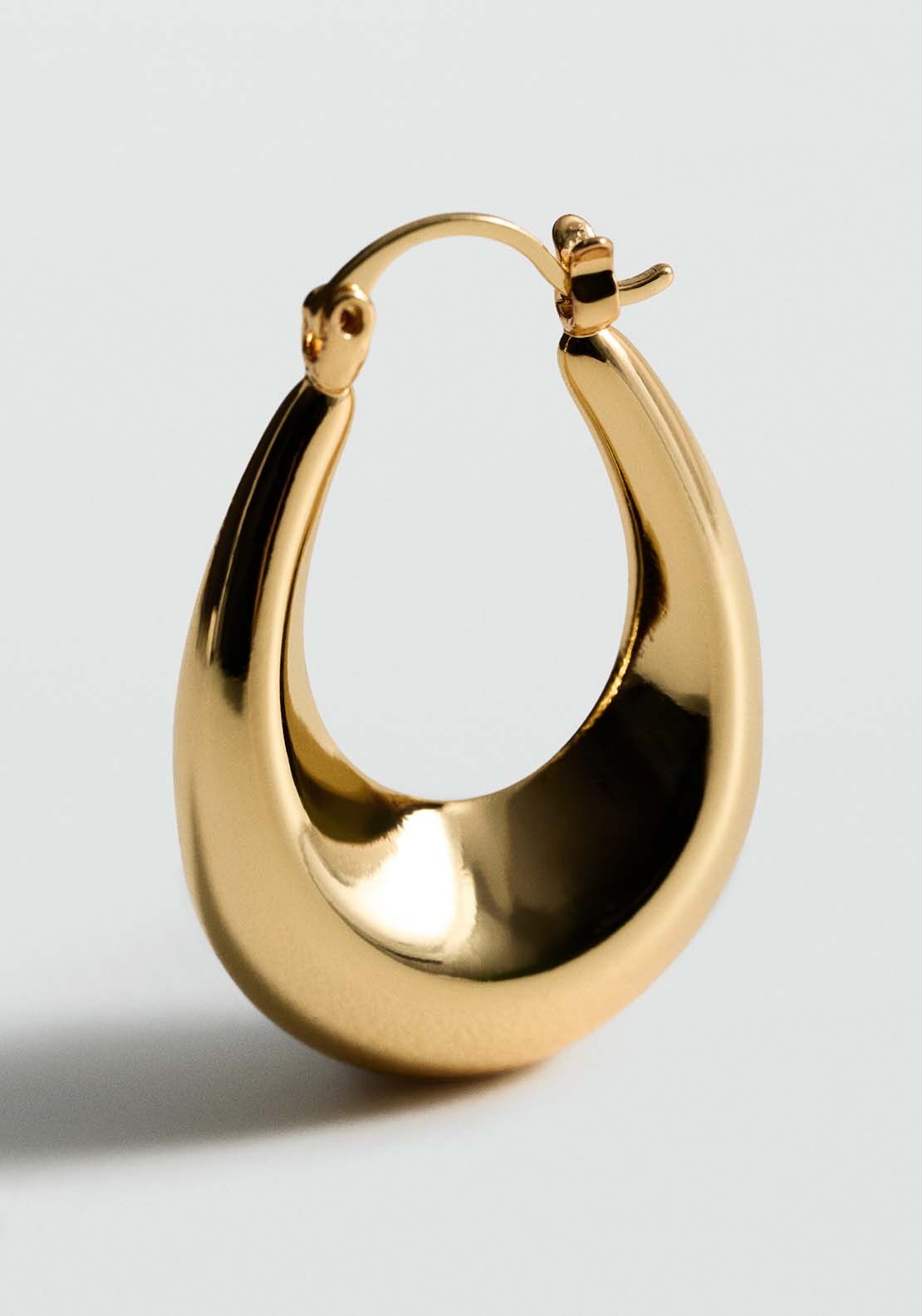 Mango Earrings Fedora - Gold 2 Shaws Department Stores