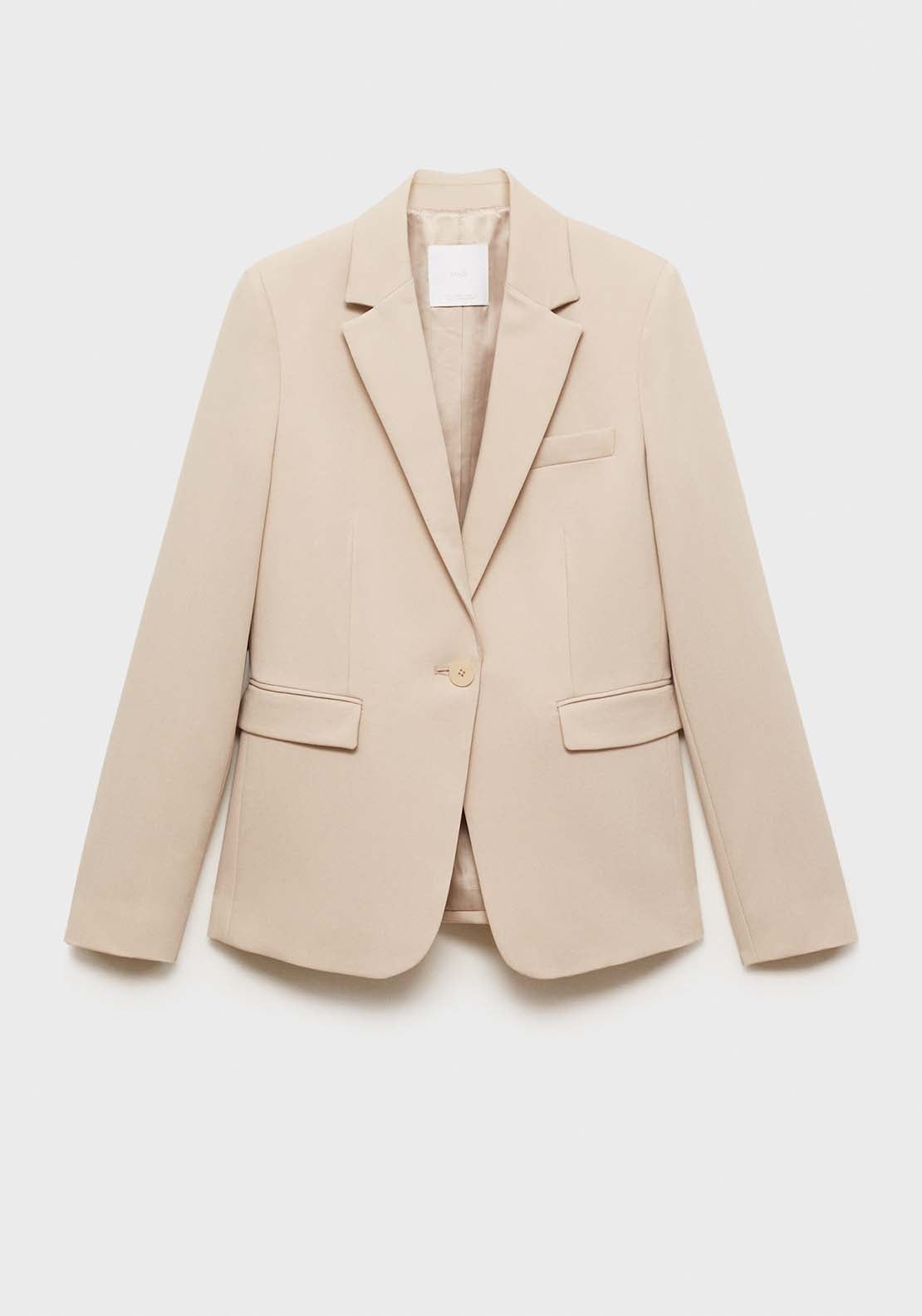 Mango Blazer Boreal - Light/pastel Gray 7 Shaws Department Stores