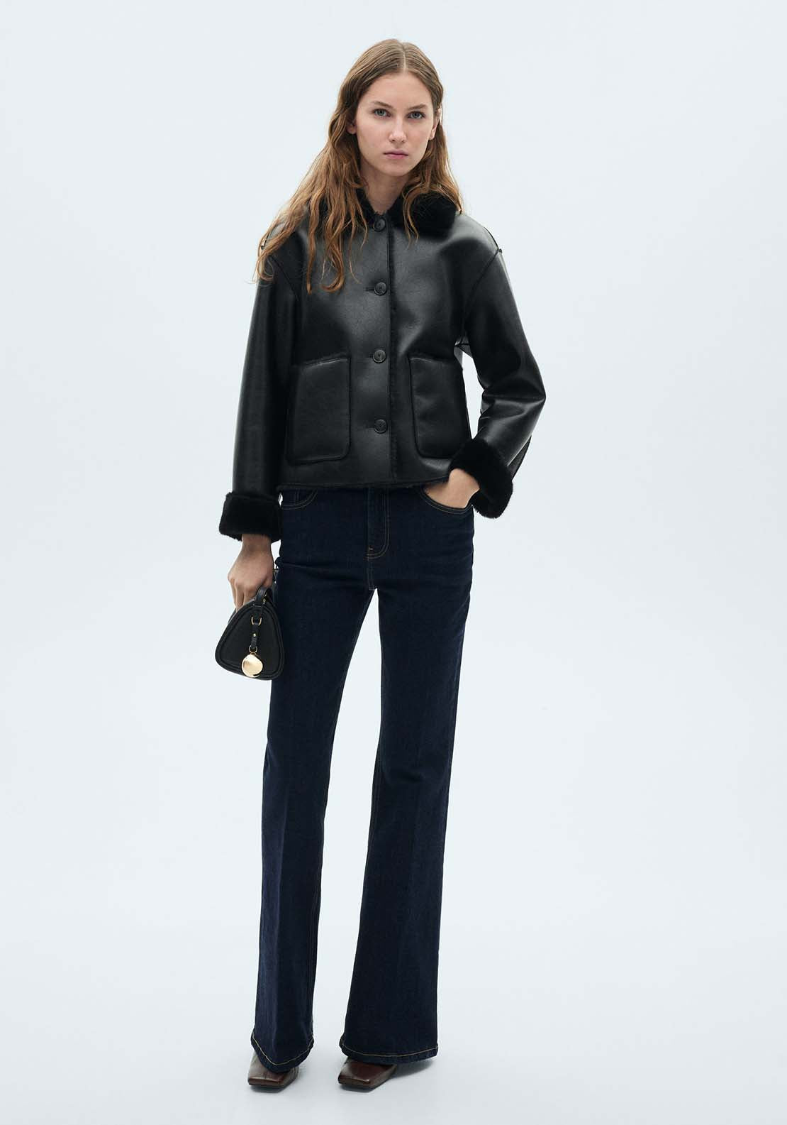 Mango Jeans Violeta - Open Blue 2 Shaws Department Stores