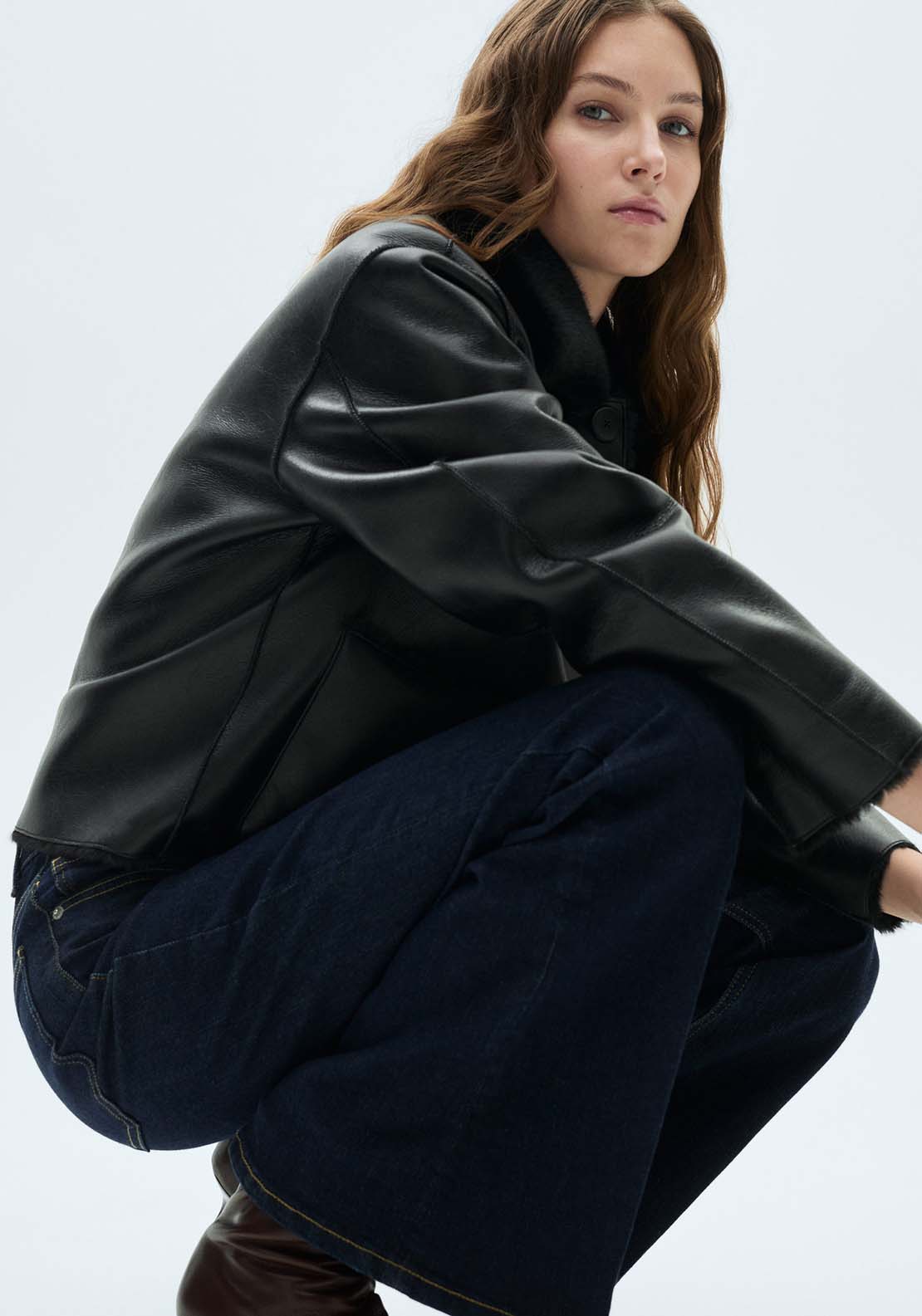 Mango Jeans Violeta - Open Blue 4 Shaws Department Stores