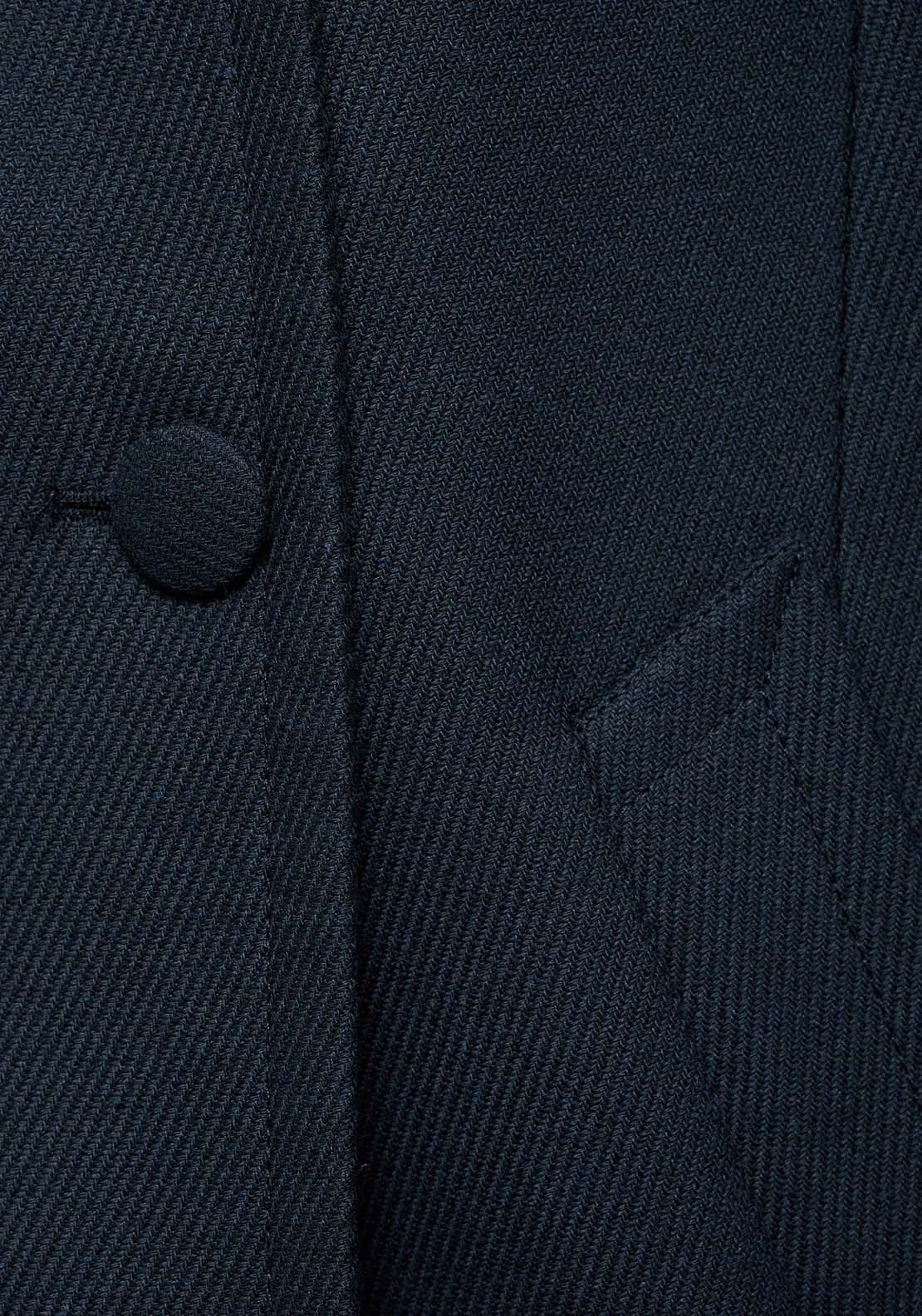 Mango Coat Loulou - Navy 3 Shaws Department Stores