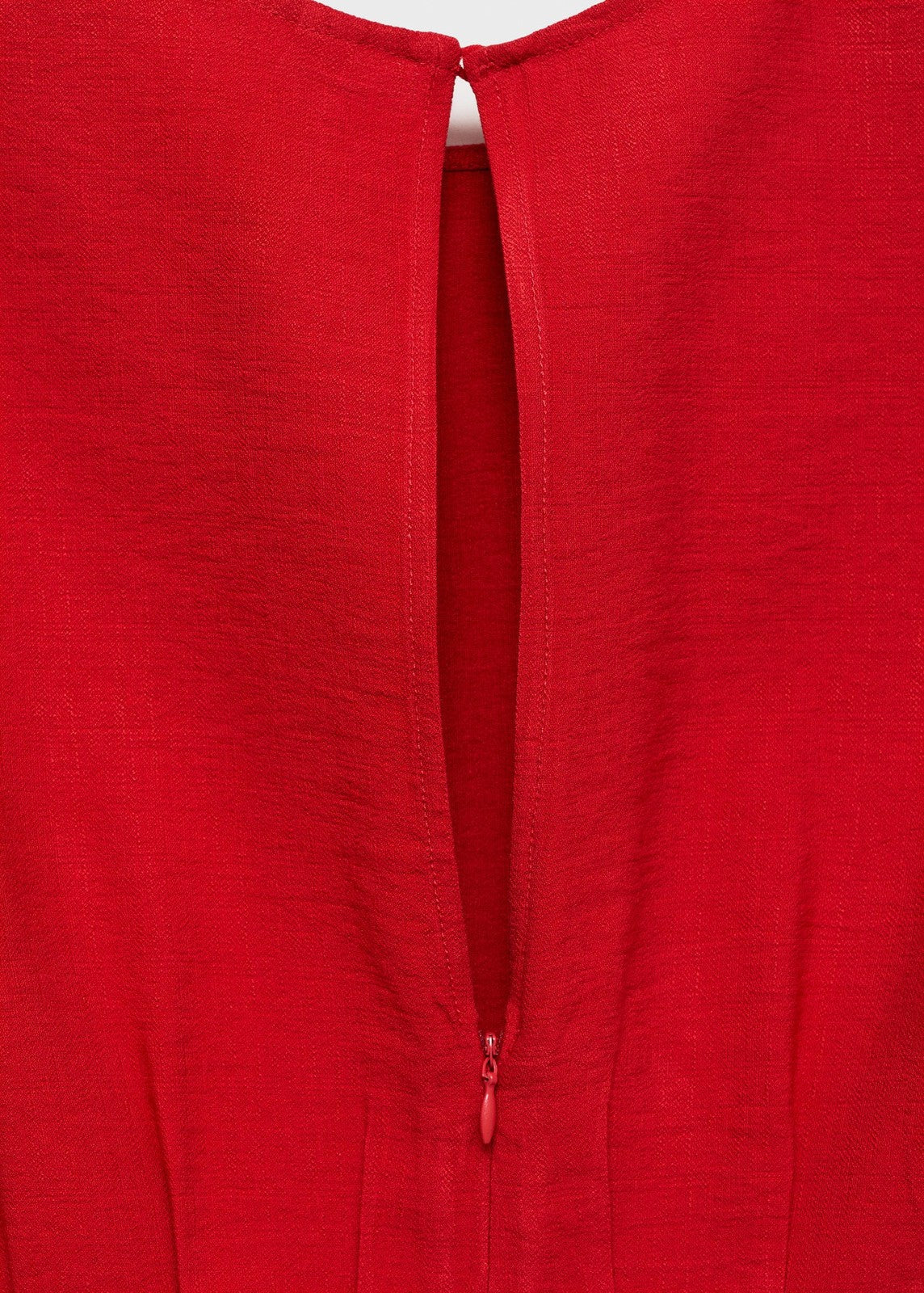 Mango Dress Cor - Dark Red 5 Shaws Department Stores