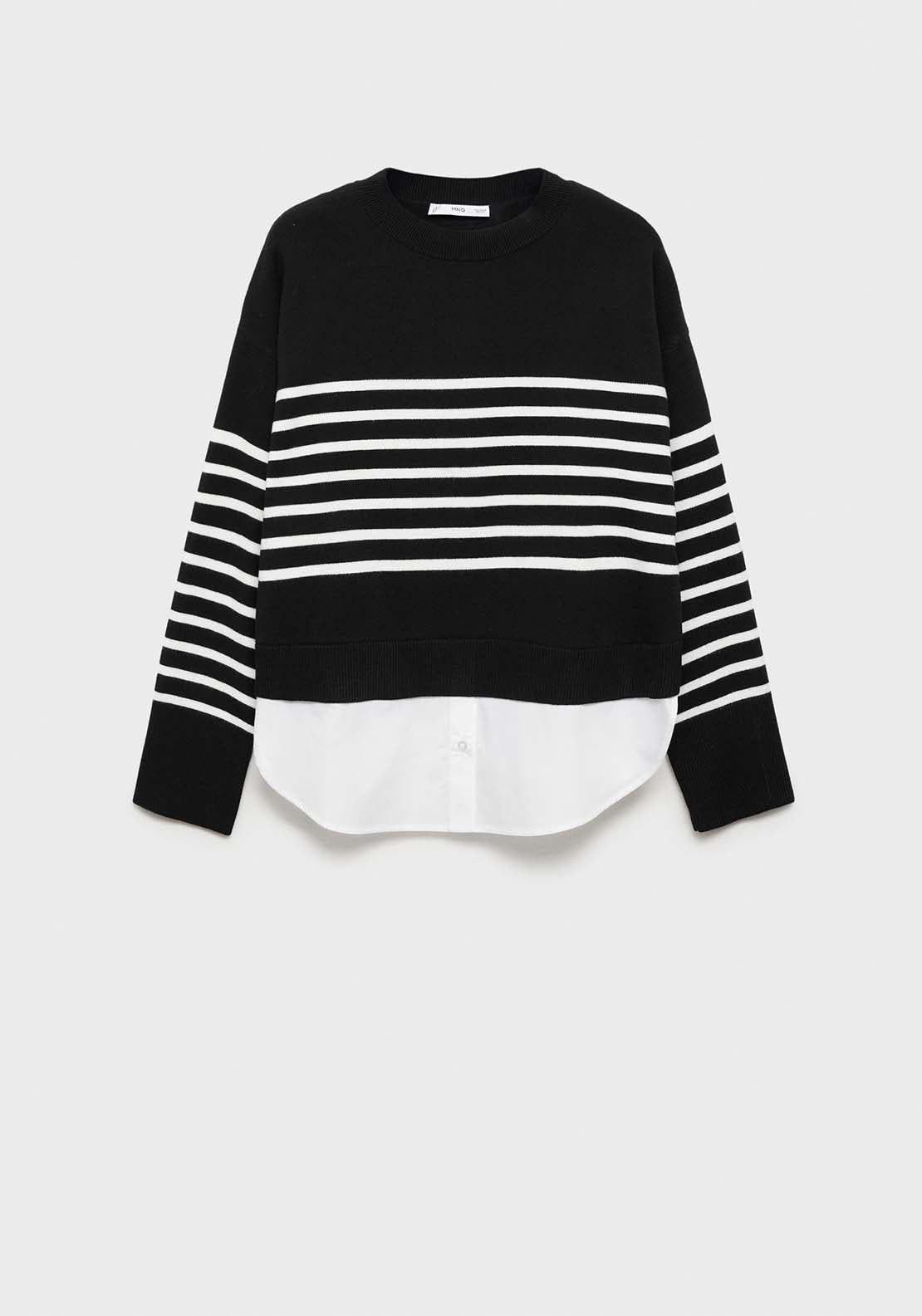 Mango Sweater Garance - Black 5 Shaws Department Stores