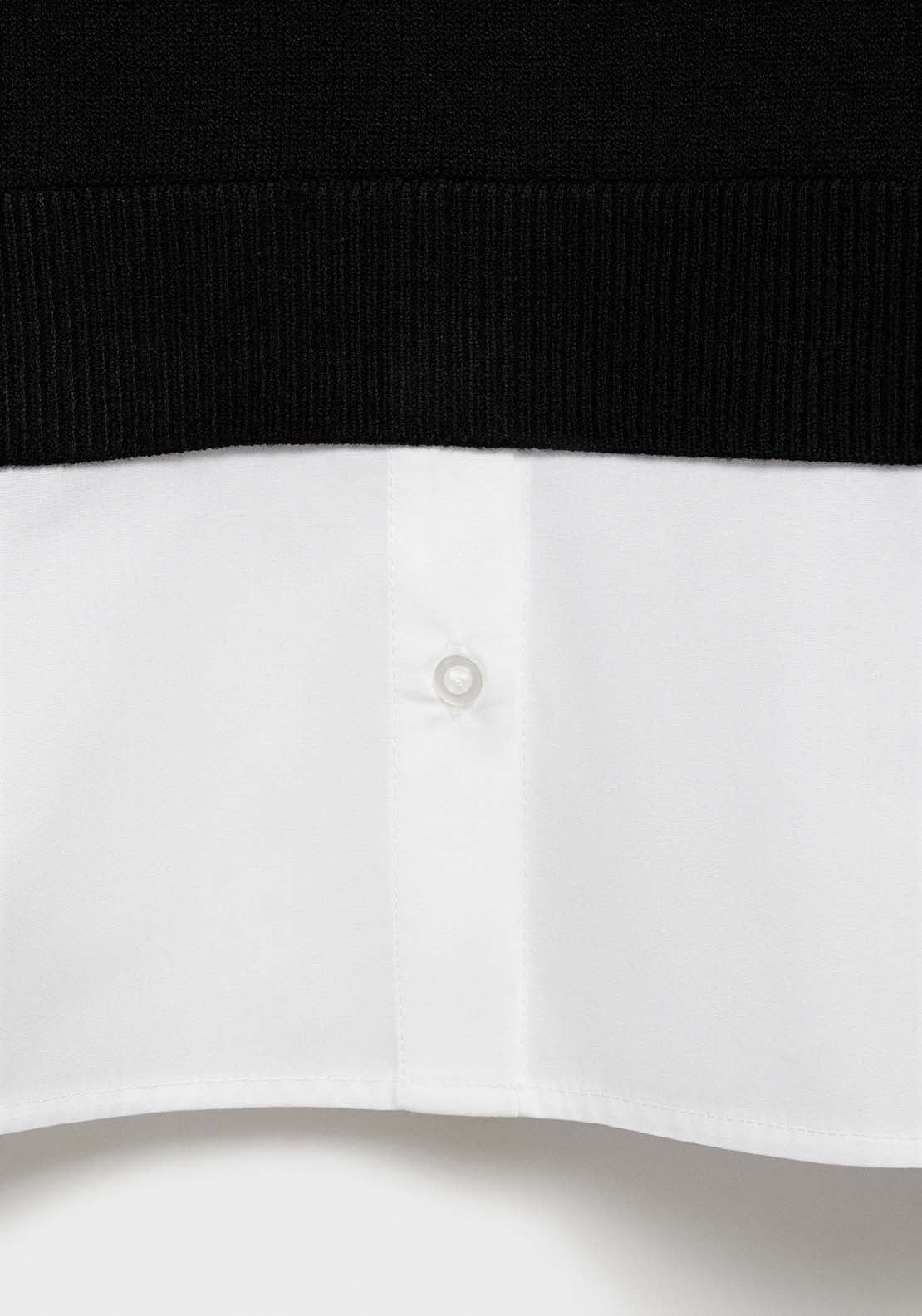 Mango Sweater Garance - Black 7 Shaws Department Stores