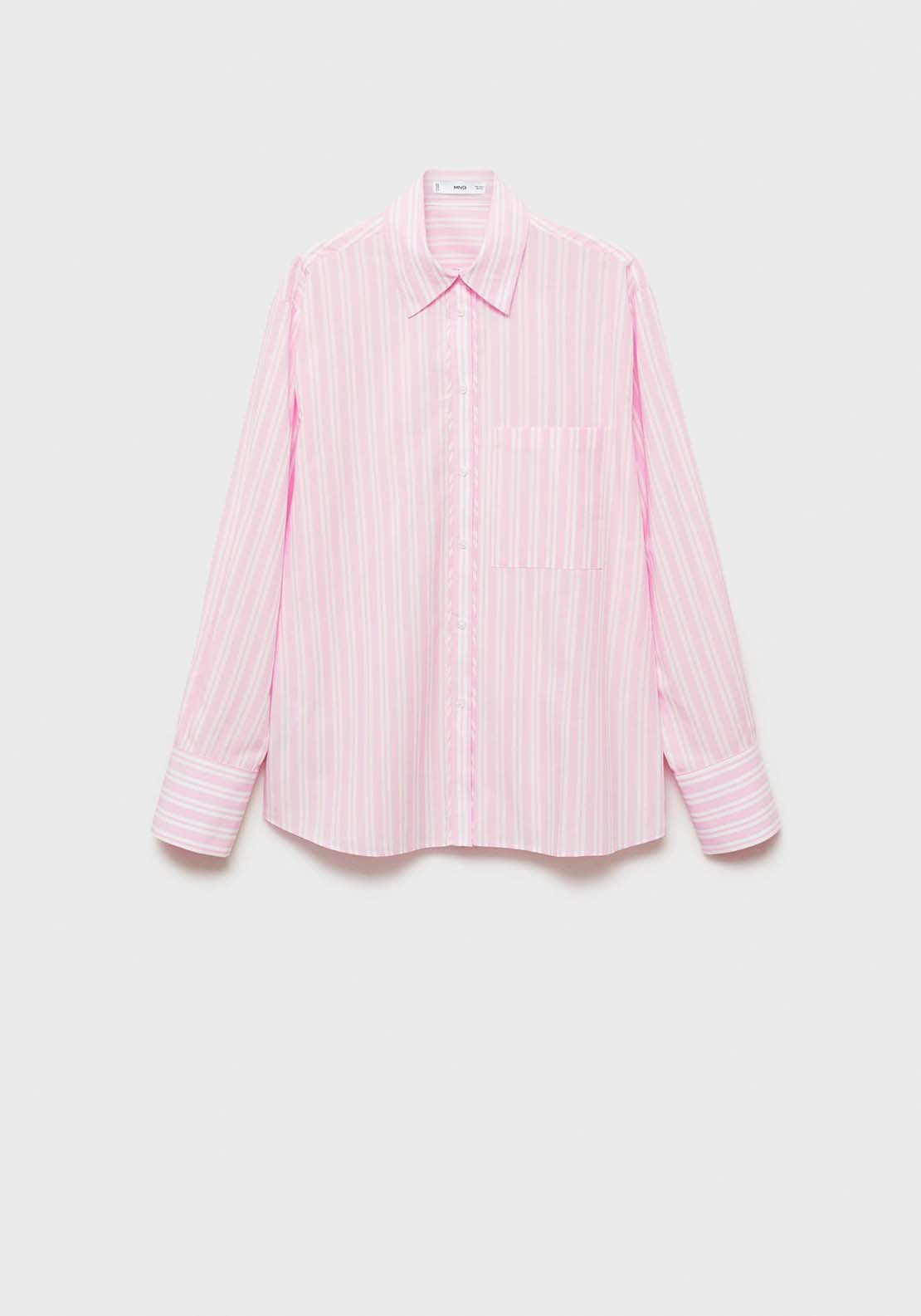 Mango Shirt Hamburg - Pink 1 Shaws Department Stores