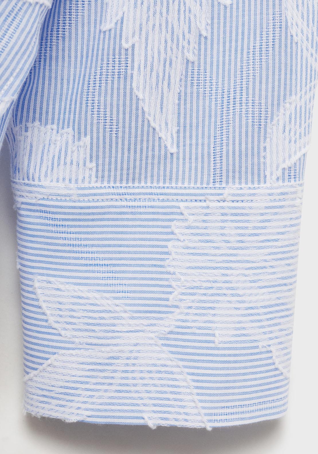 Mango Floral Shirt - Light/pastel Blue 8 Shaws Department Stores