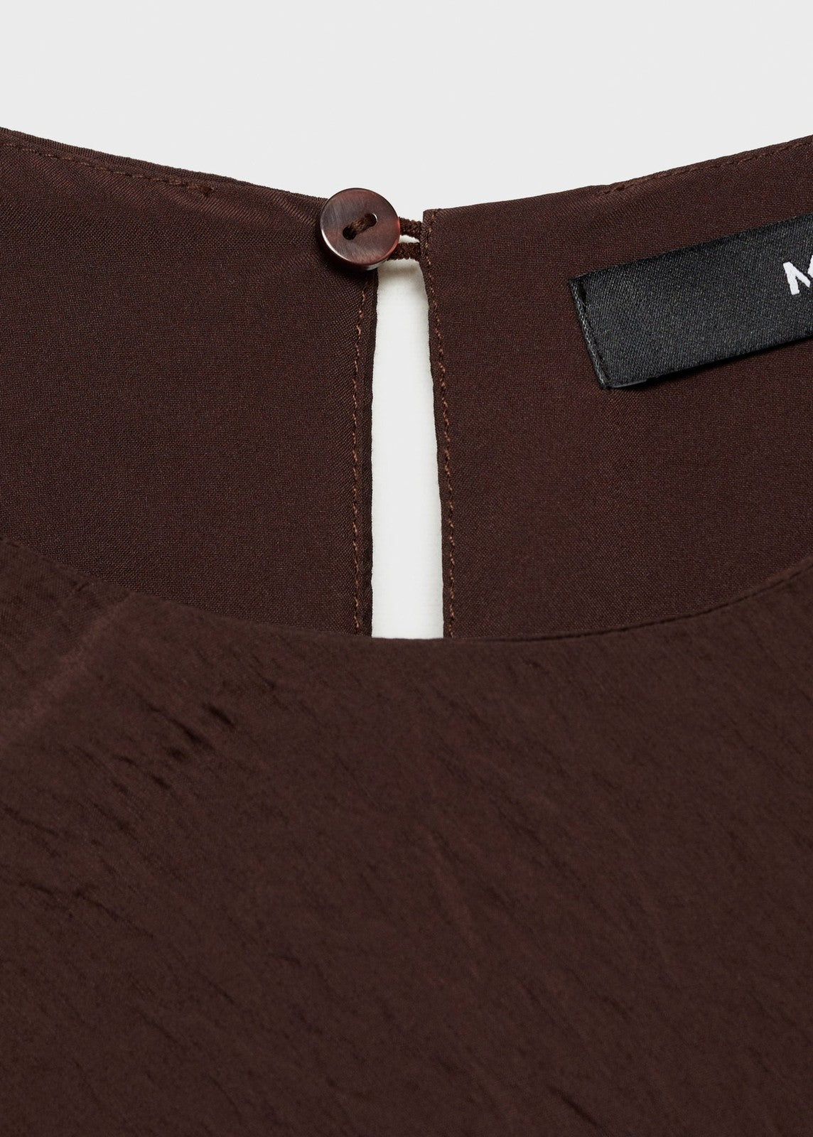 Mango Dress Tera - Dark Brown 4 Shaws Department Stores