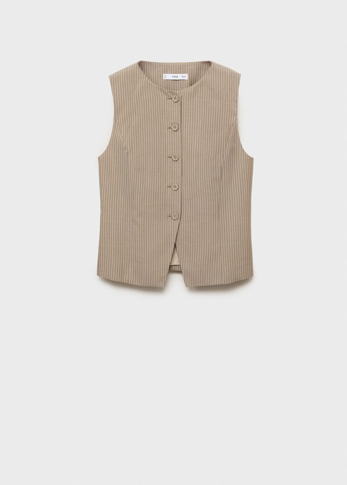 Mango Vest Vivian - Medium Brown 7 Shaws Department Stores
