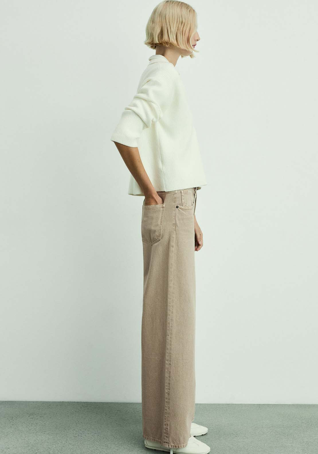 Mango Jeans Annie - Light/pastel Brown 3 Shaws Department Stores