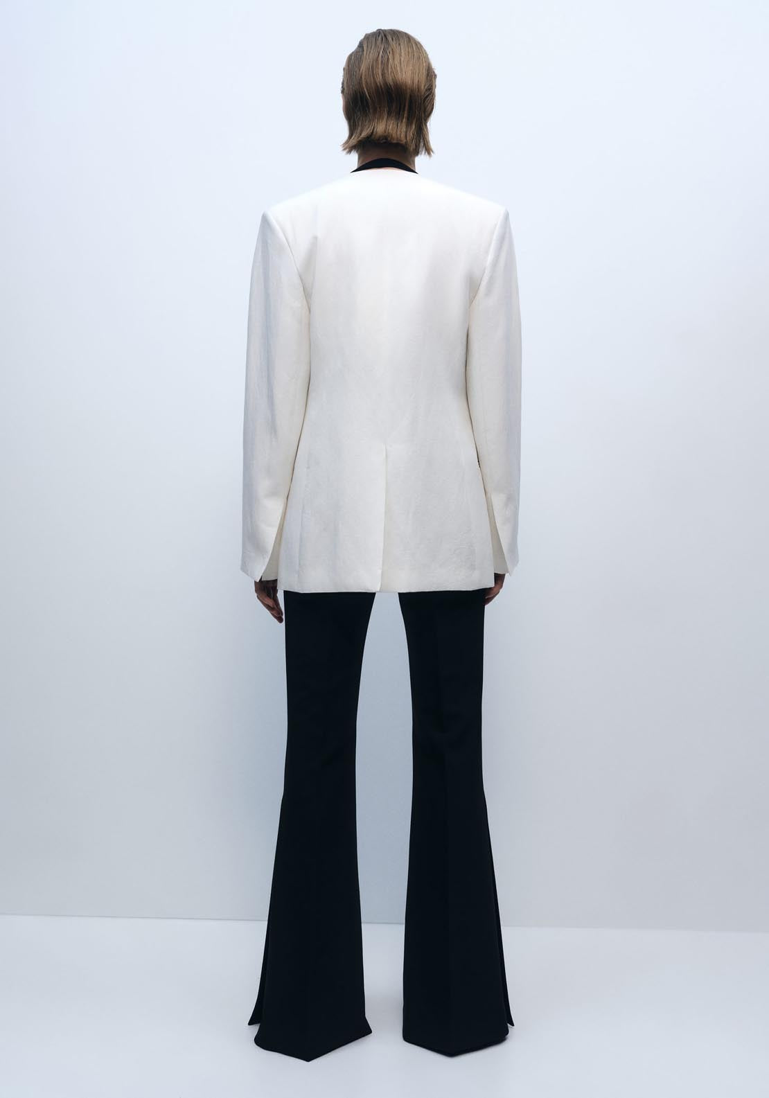 Mango Maxi Wideleg Suit Trousers - Black 2 Shaws Department Stores