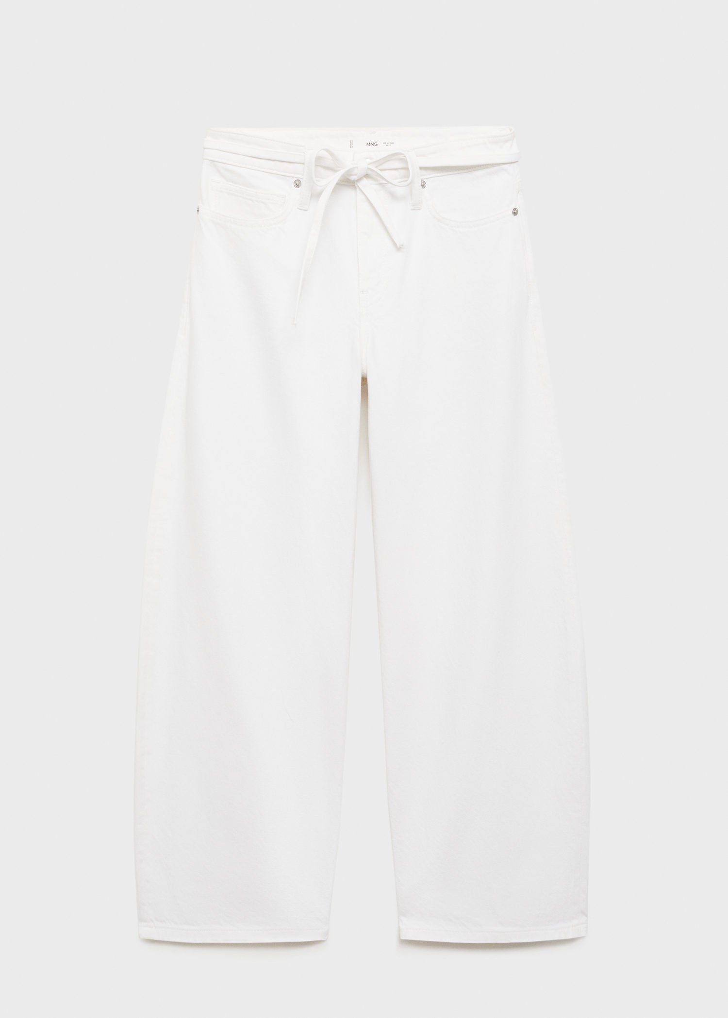 Mango Jeans Kika - White 2 Shaws Department Stores